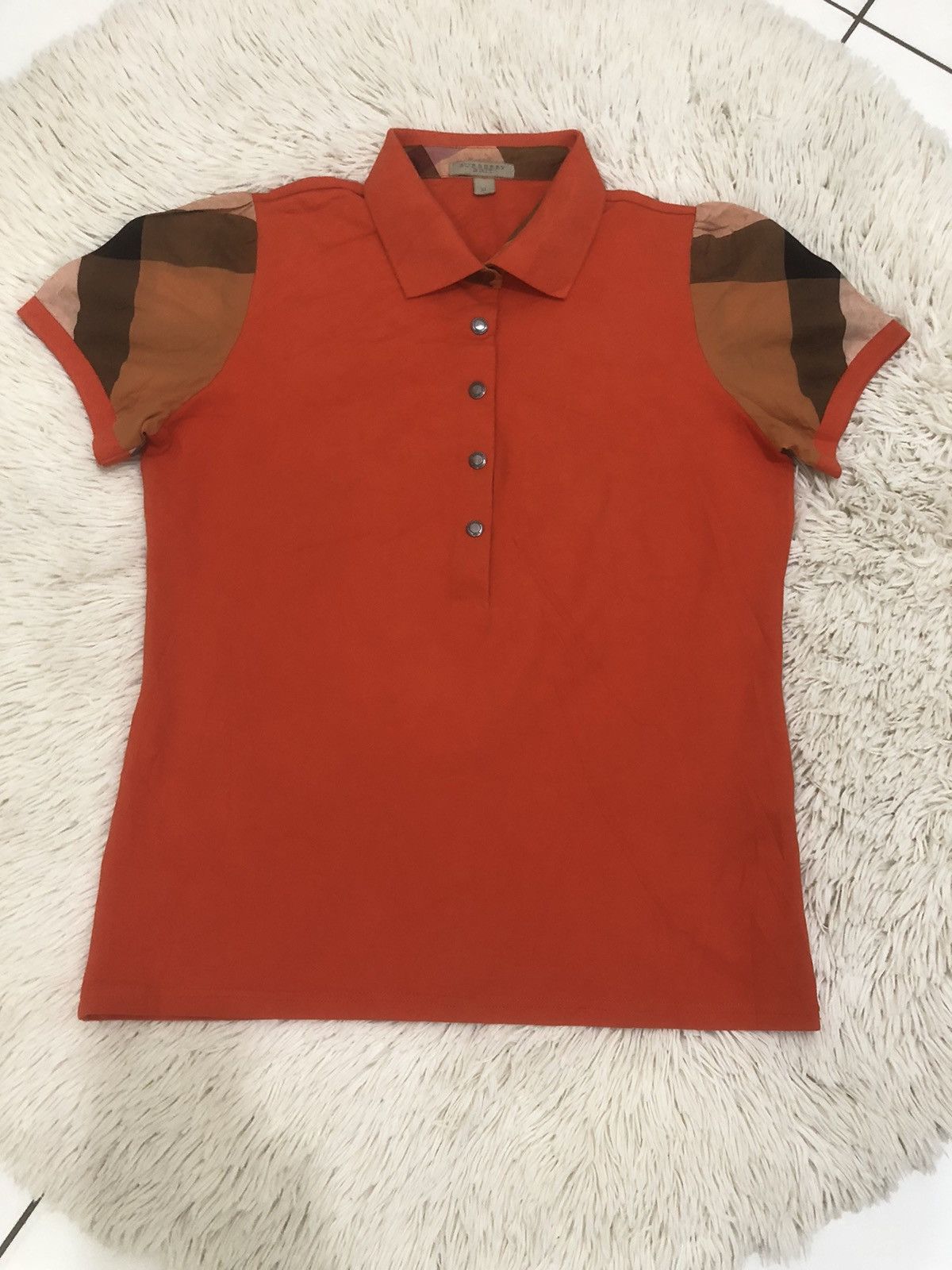 Burberry Burberry Brit Polo Tee Size M / US 6-8 / IT 42-44 - 1 Thumbnail