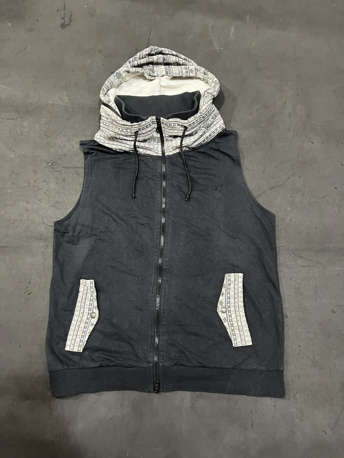 If Six Was Nine × Japanese Brand × Le Grande Bleu (L.G.B.) Russk bono hoodie GOA STYLED Size US M / EU 48-50 / 2 - 1 Thumbnail