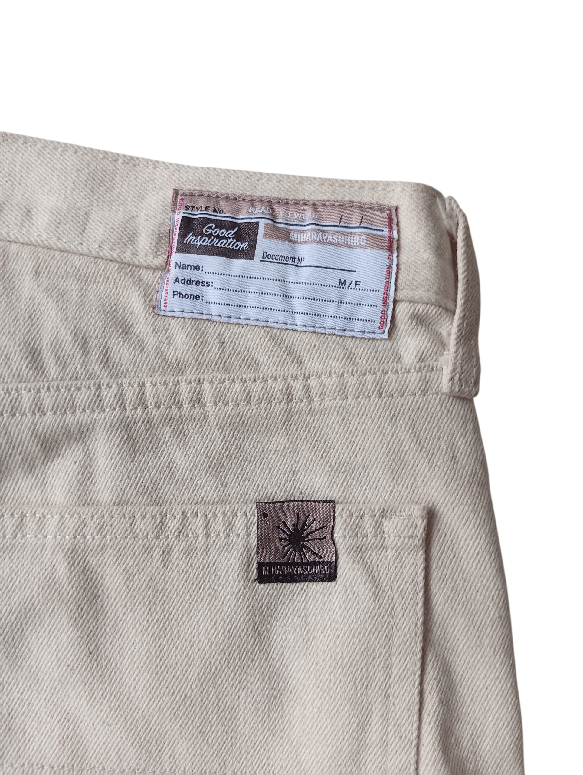Maison MIHARA YASUHIRO Mihara Yasuhiro x Gu good inspiration jeans Size US 31 - 6 Thumbnail