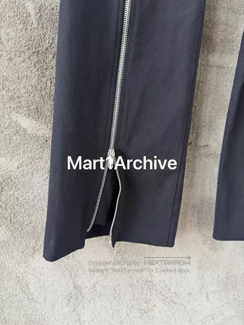 Martine Rose Martine Rose size L Double-zip twill dress pants Size US 27 - 3 Thumbnail