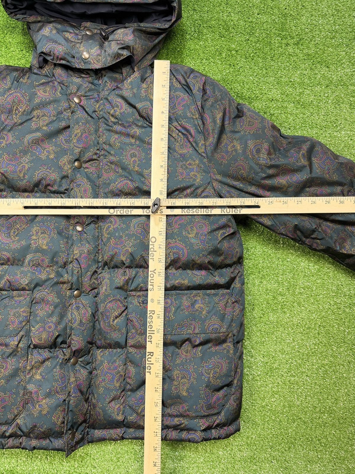 Noah Noah Paisley Cashball Puffer Jacket Size US XL / EU 56 / 4 - 4 Thumbnail