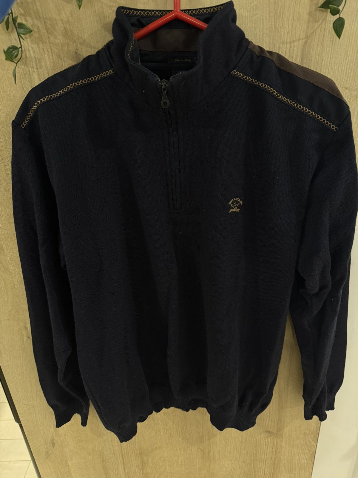 Paul & Shark Paul&Shark yatching knit. Navy blue Size US L / EU 52-54 / 3 - 1 Thumbnail