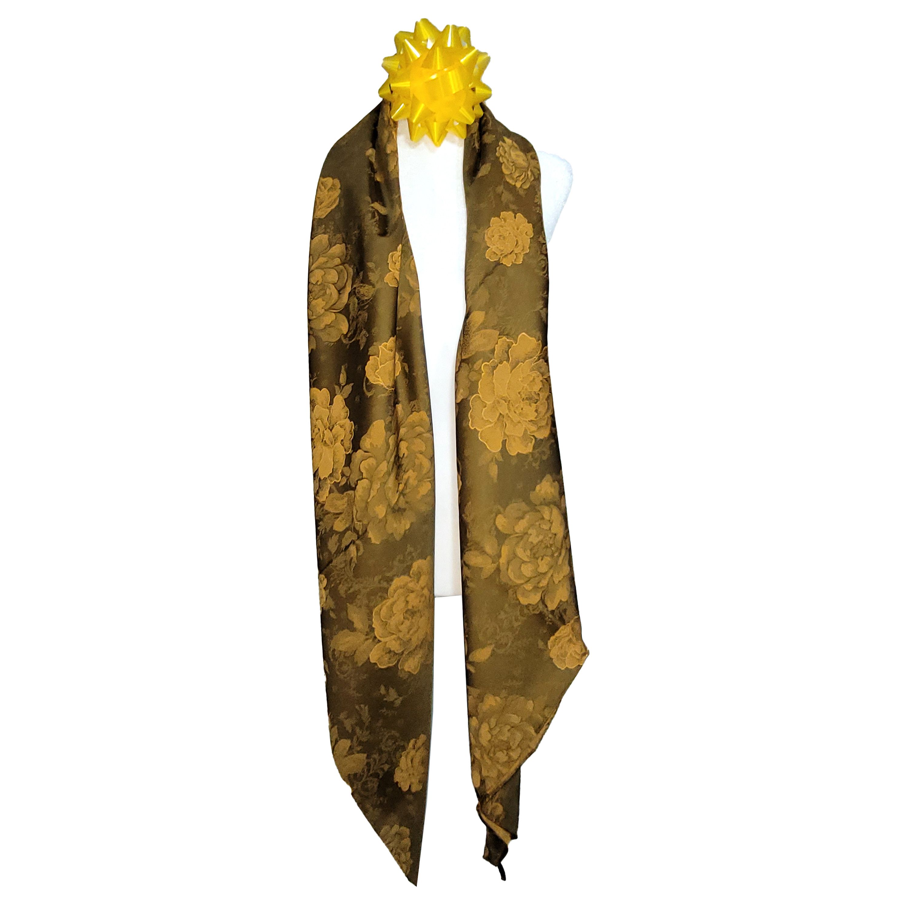 Other NWT Double-Sided Silk Scarf 52"x52" Large Square Wrap 3016 Size ONE SIZE - 10 Thumbnail