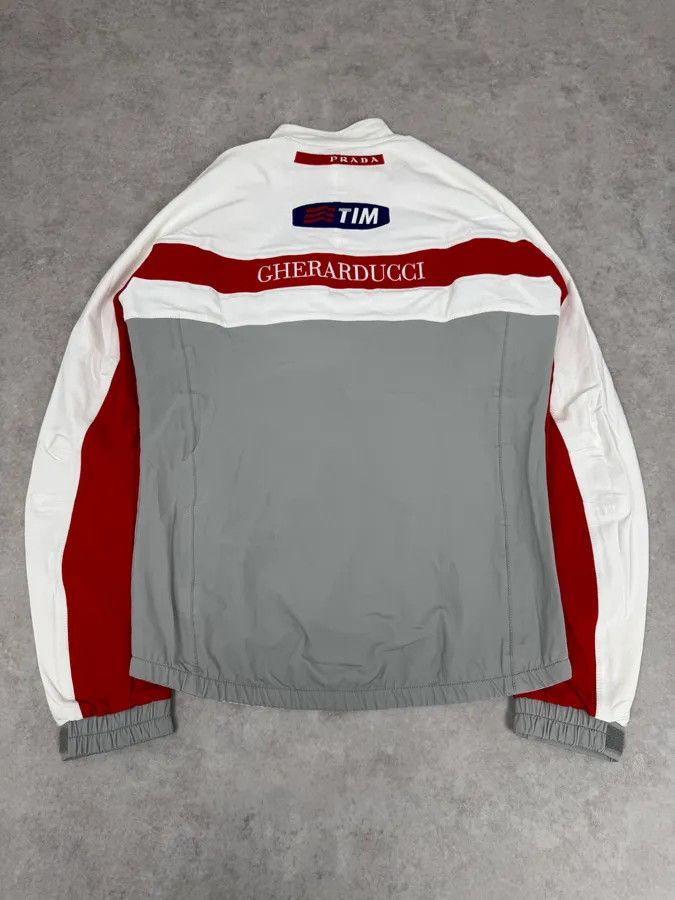 Prada 2003 Prada Luna Rossa Racing Challenge White Jacket Size US XL / EU 56 / 4 - 4 Thumbnail