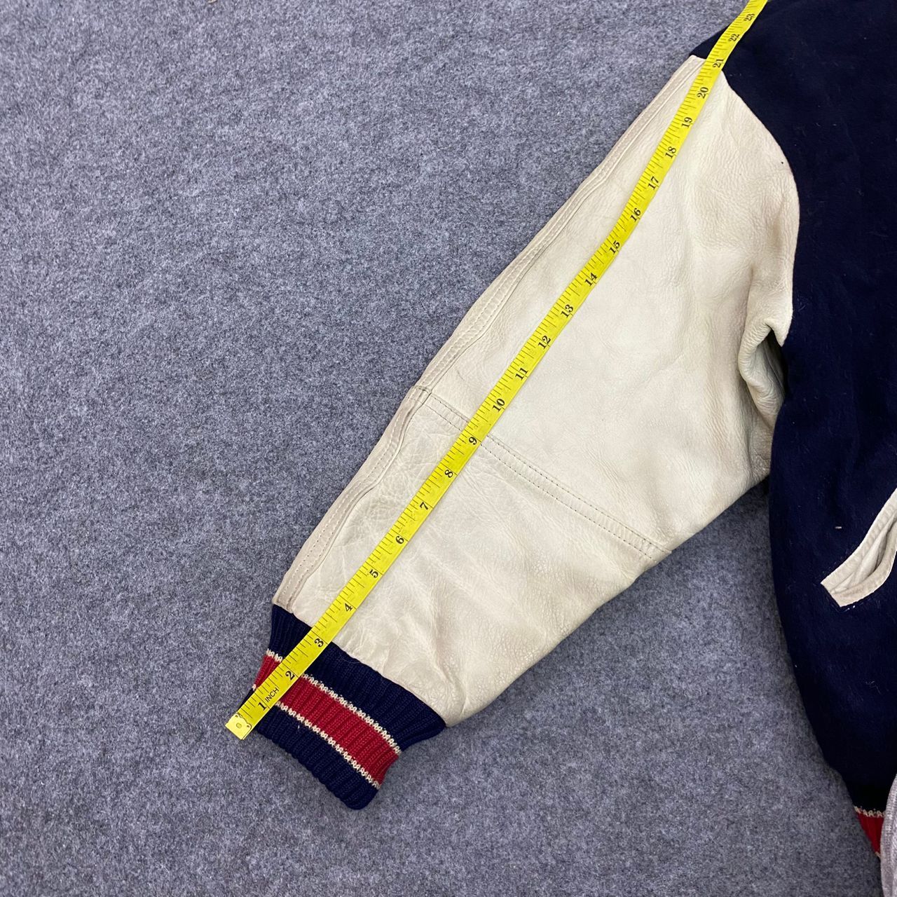 Japanese Brand 💥Best Offer💥Vintage Hot Legs Meiji Univ. Varsity Jacket Size US L / EU 52-54 / 3 - 5 Thumbnail
