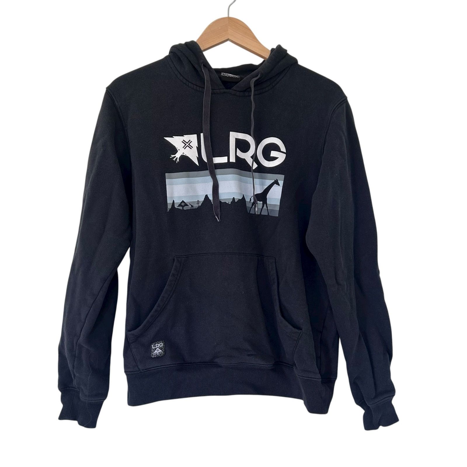 LRG LRG Black Spell Out Hoodie Sz M Size US M / EU 48-50 / 2 - 1 Thumbnail