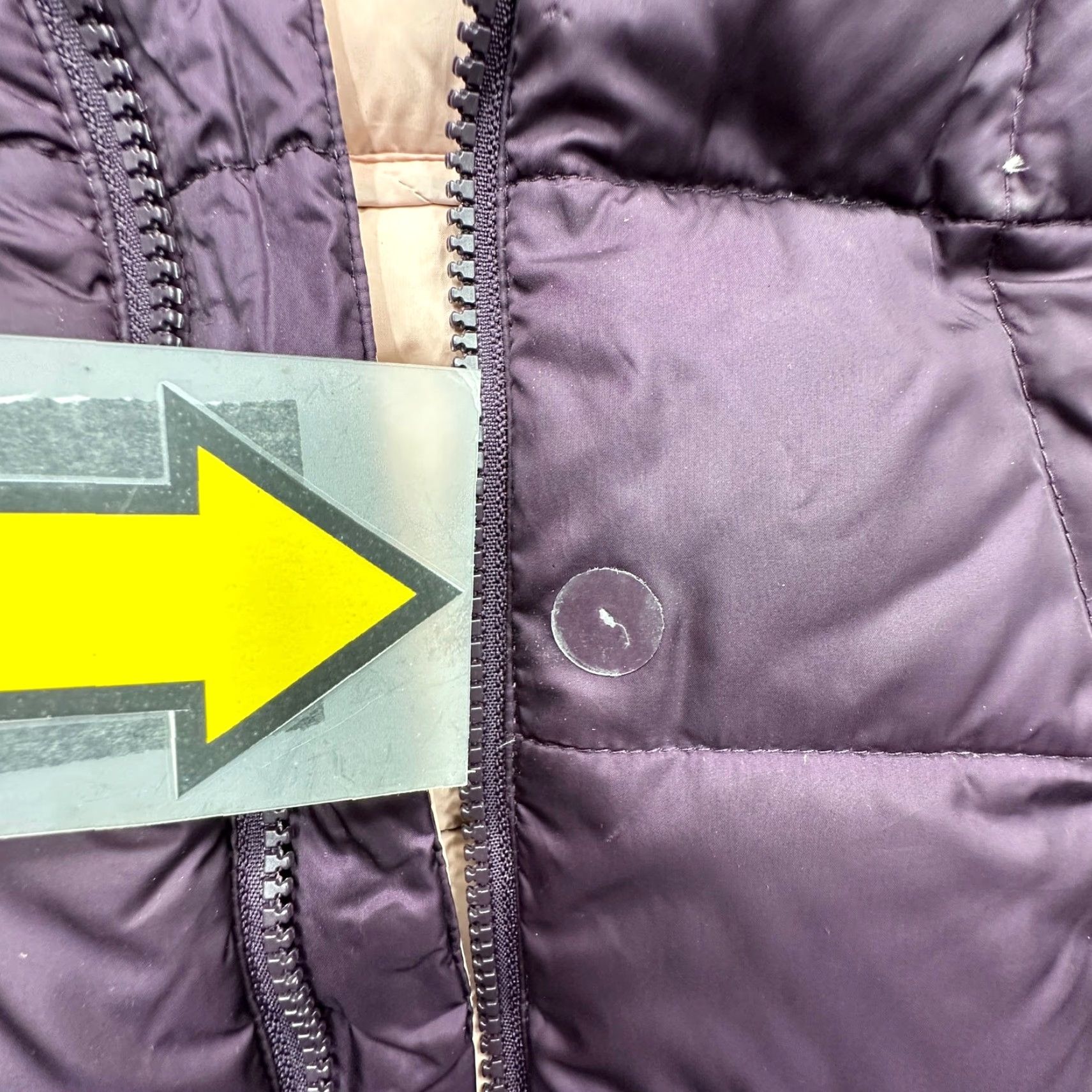 The North Face VINTAGE The North Face Metropolis Parka Quilted 550 Down Puffer Coat Women S Purple Small Parka Womens Down Puffer Coat Size S / US 4 / IT 40 - 7 Thumbnail
