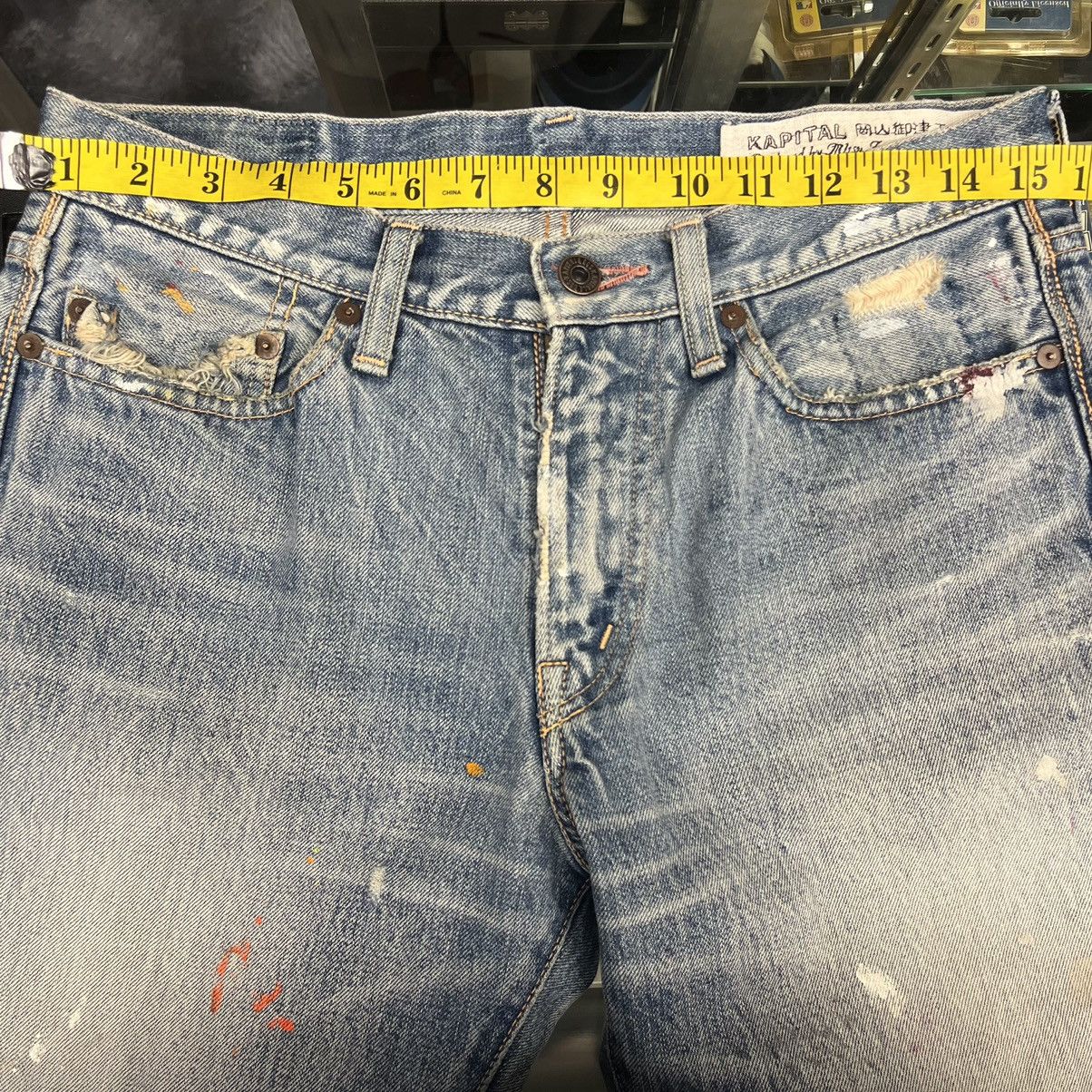 Kapital Kapital Painter Pants Japanese Denim Blue Made In Japan Size US 31 - 8 Thumbnail