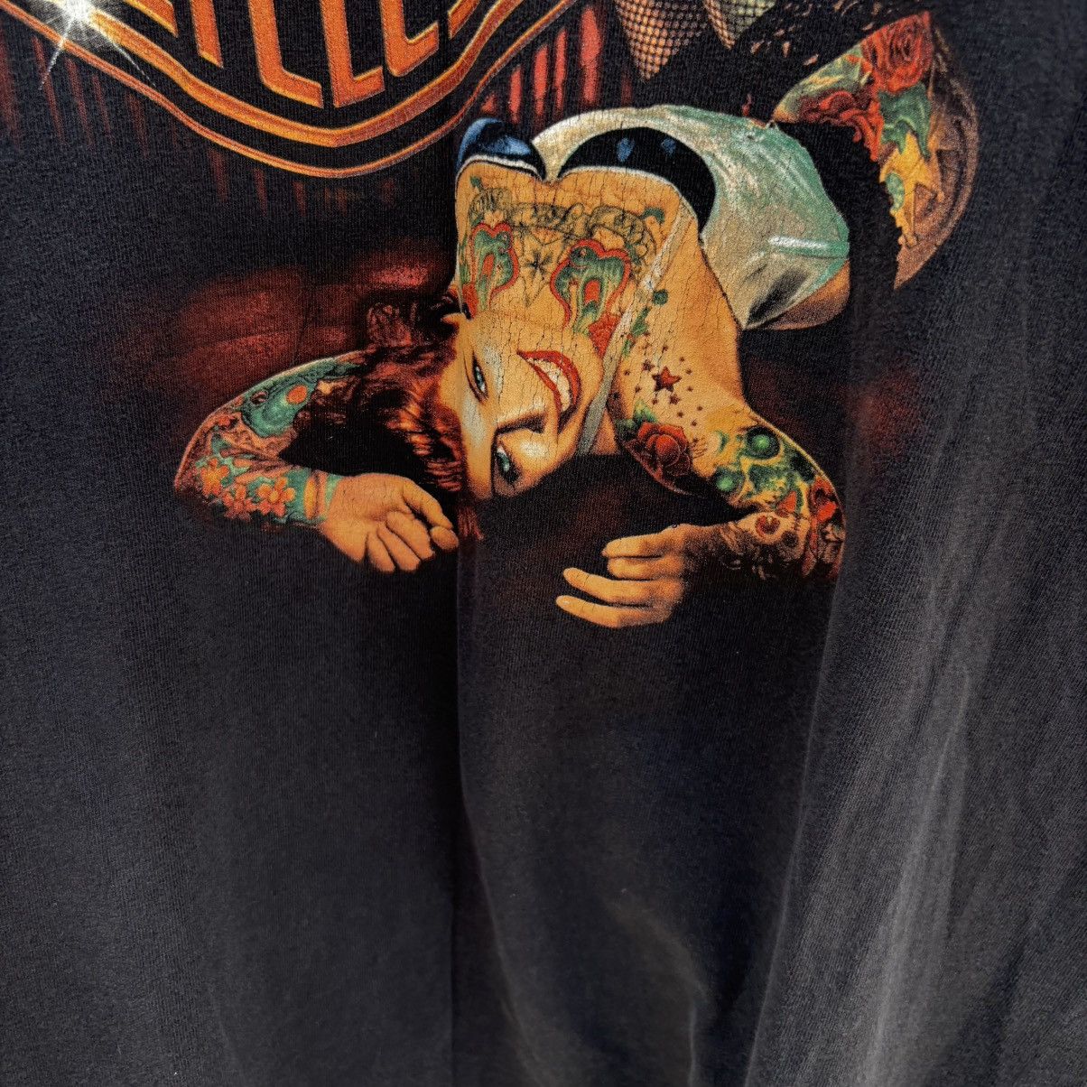 Harley Davidson 2014 Harley Davidson, graphic, double-sided T Size US L / EU 52-54 / 3 - 5 Thumbnail