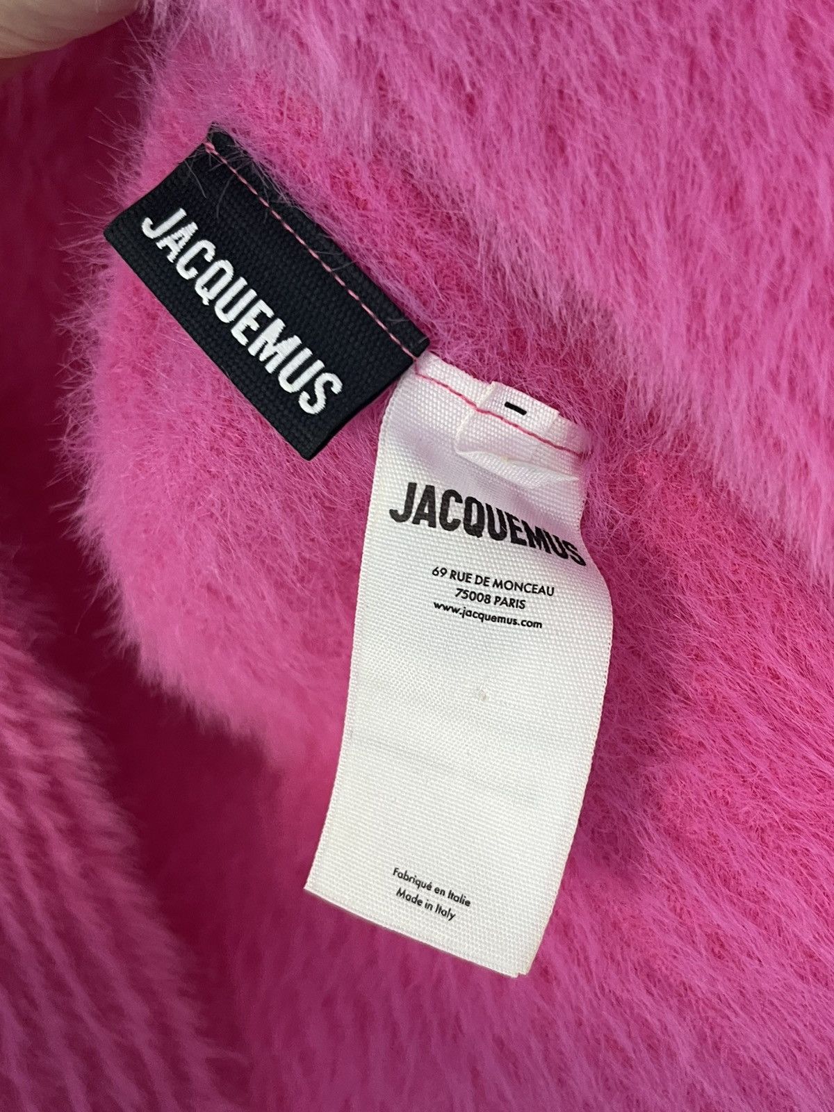 Jacquemus Jacquemus la Maille pink top/vest Size XS / US 0-2 / IT 36-38 - 5 Thumbnail