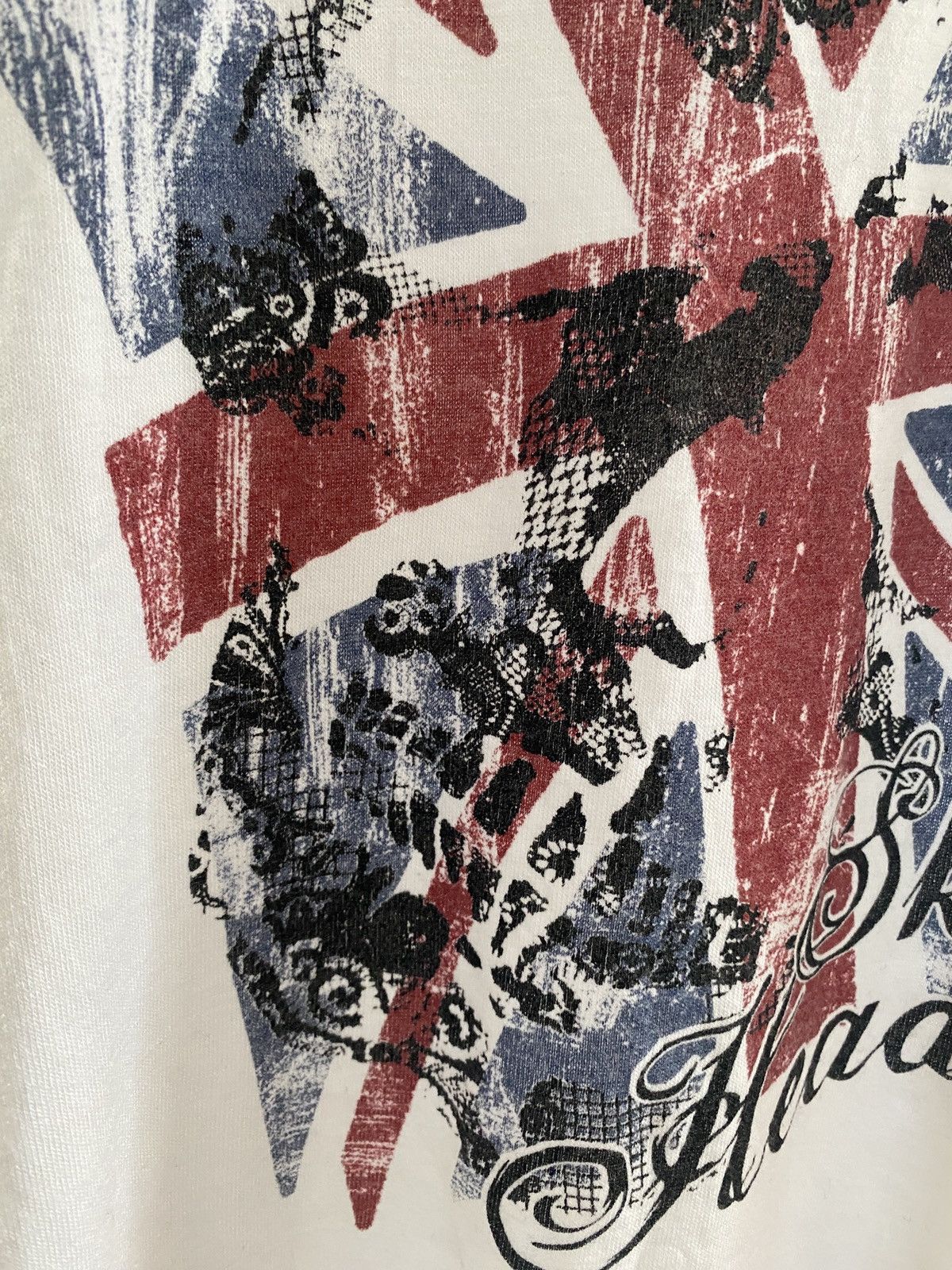 Hysteric Glamour Sky Bomber Union Jack Poem Longsleeve Tee Size US M / EU 48-50 / 2 - 8 Thumbnail