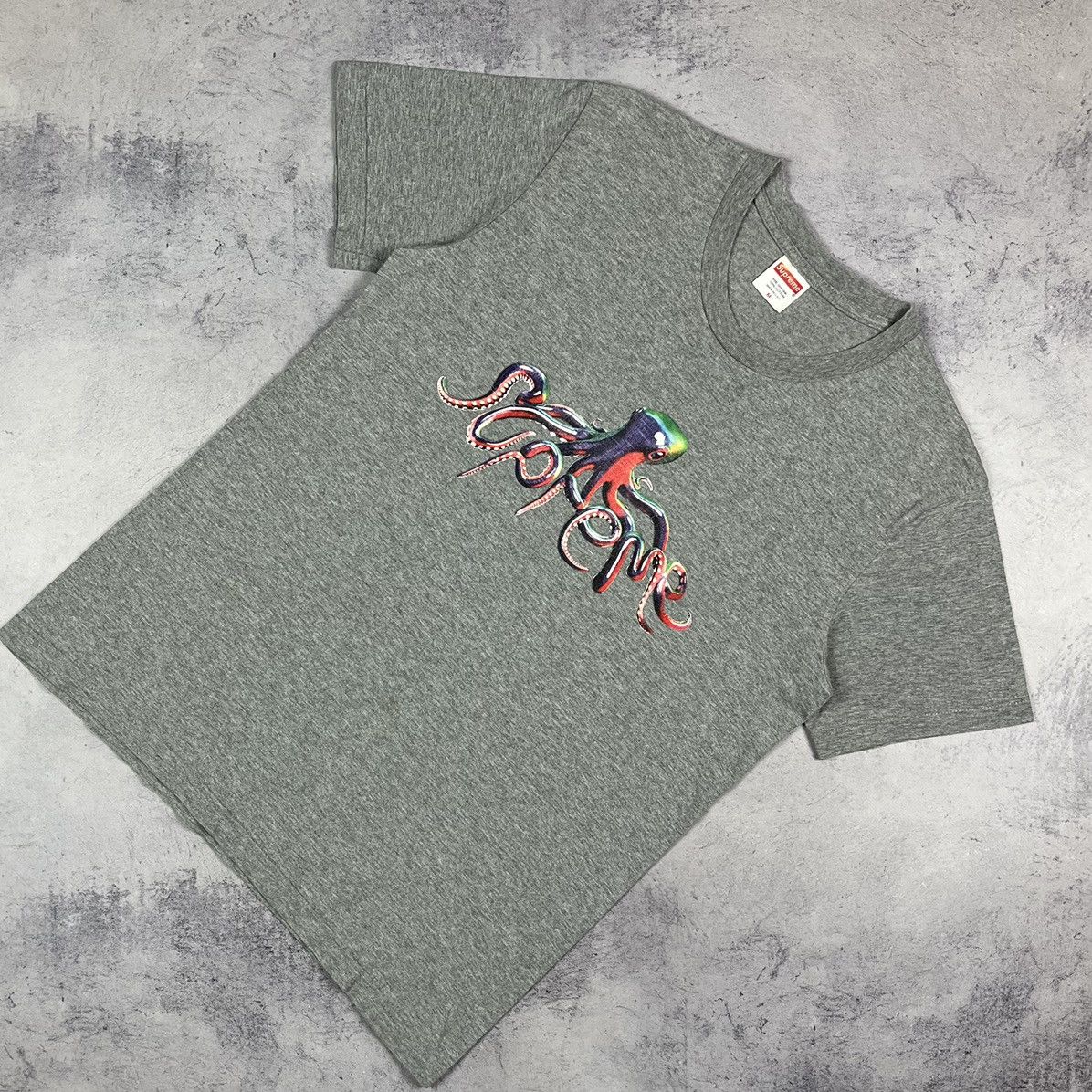 Supreme Supreme rare tentacles big logo tee Size US M / EU 48-50 / 2 - 1 Thumbnail