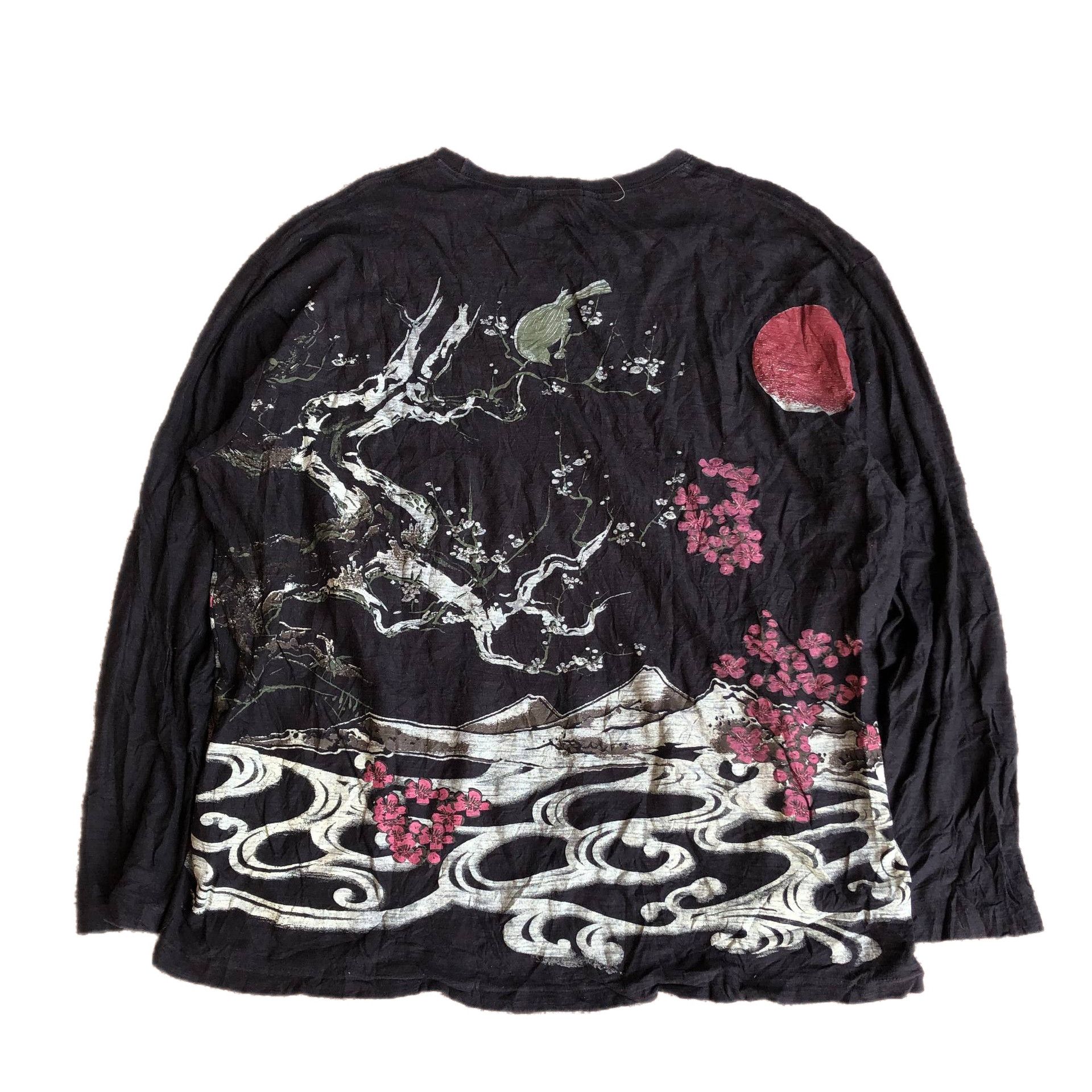 If Six Was Nine Mindgames sukajan floral longsleeve Size US XL / EU 56 / 4 - 1 Thumbnail