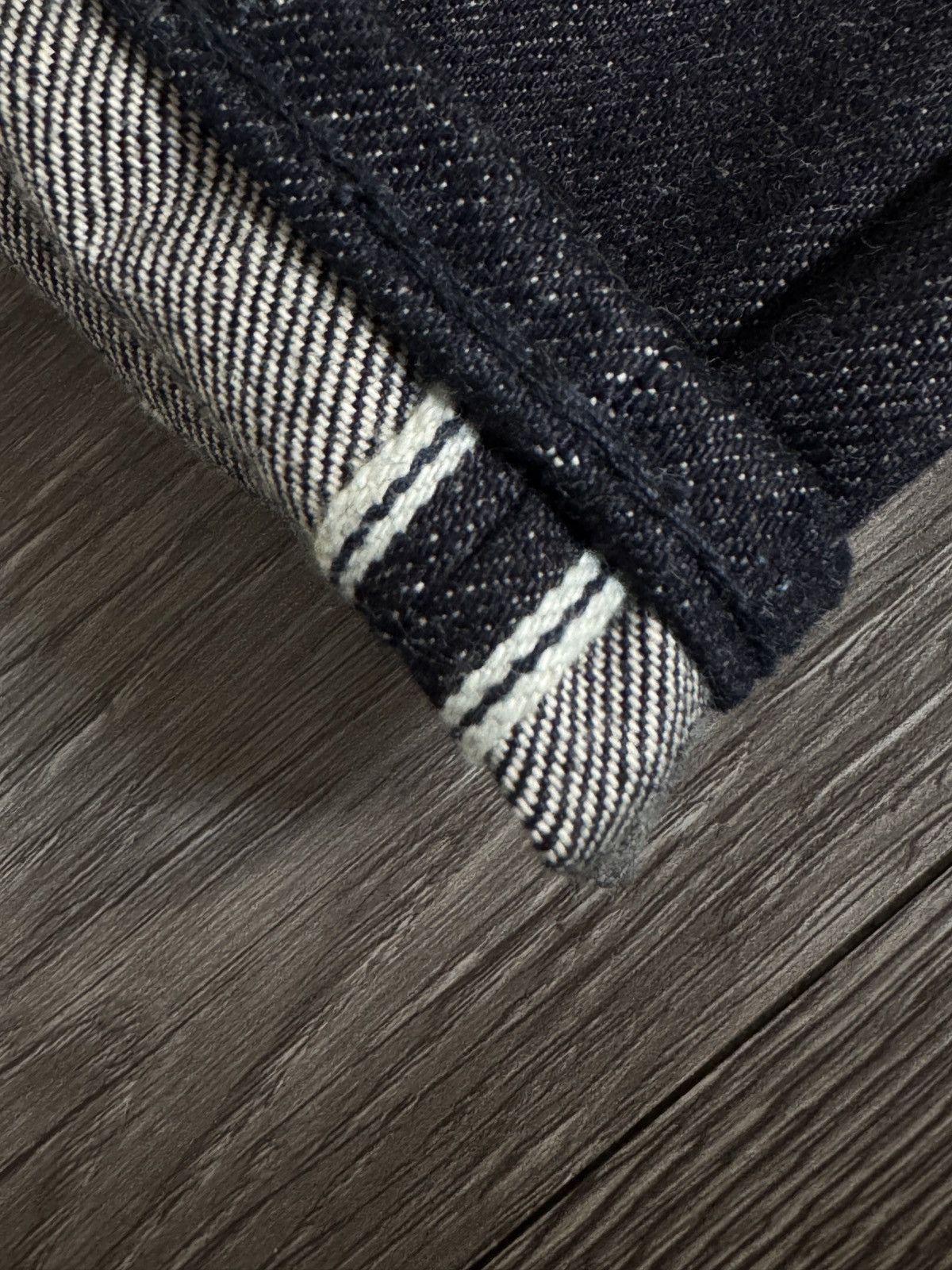 If Six Was Nine × No Faith Studios × Tornado Mart DOOF.YOUTH 19oz INDIGO SELVEDGE DENIM Size US 32 / EU 48 - 4 Thumbnail