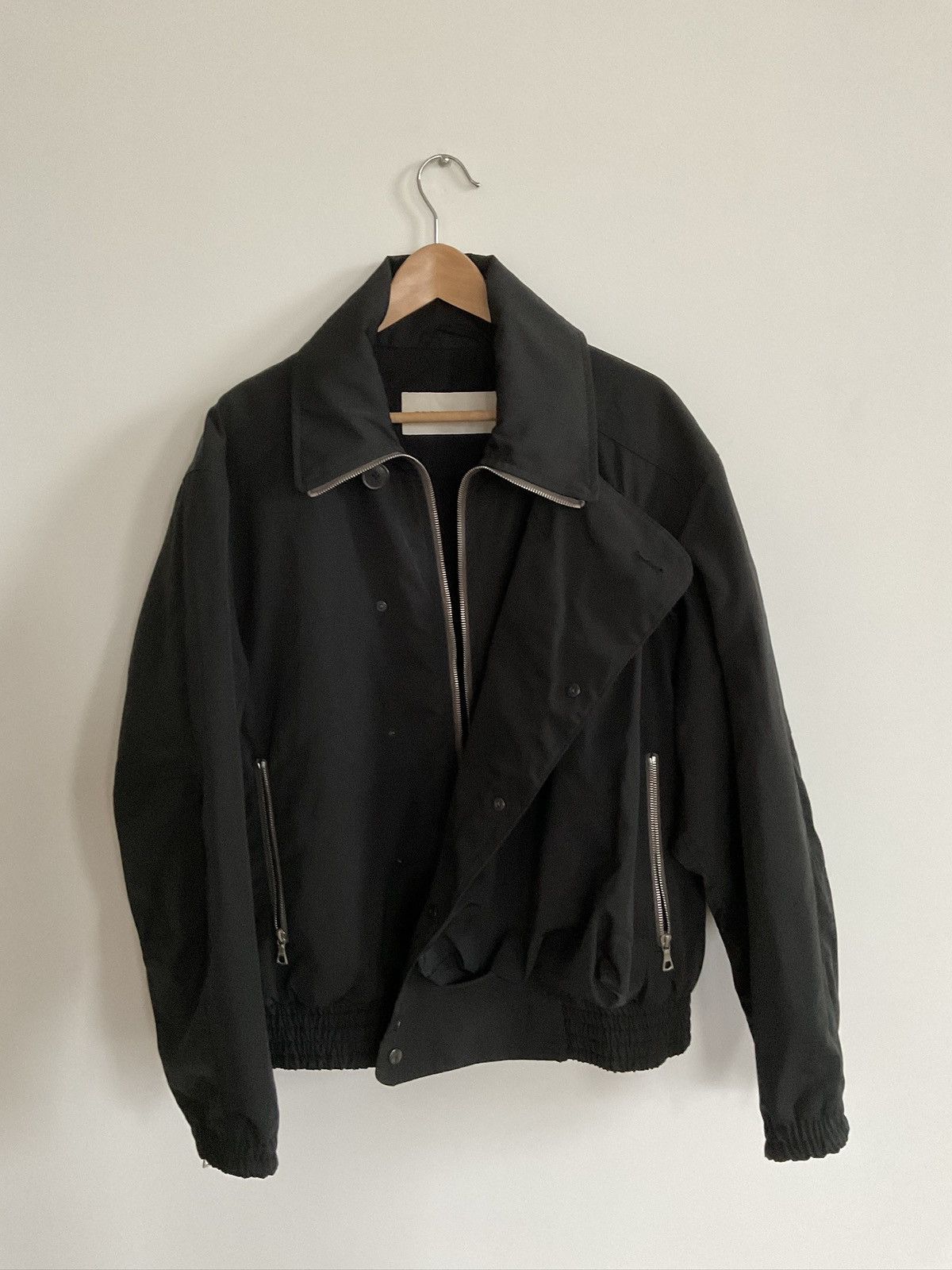 Dries Van Noten Dries Van Noten Men's Black Viller Bomber Jacket Size Medium Size US M / EU 48-50 / 2 - 13 Thumbnail