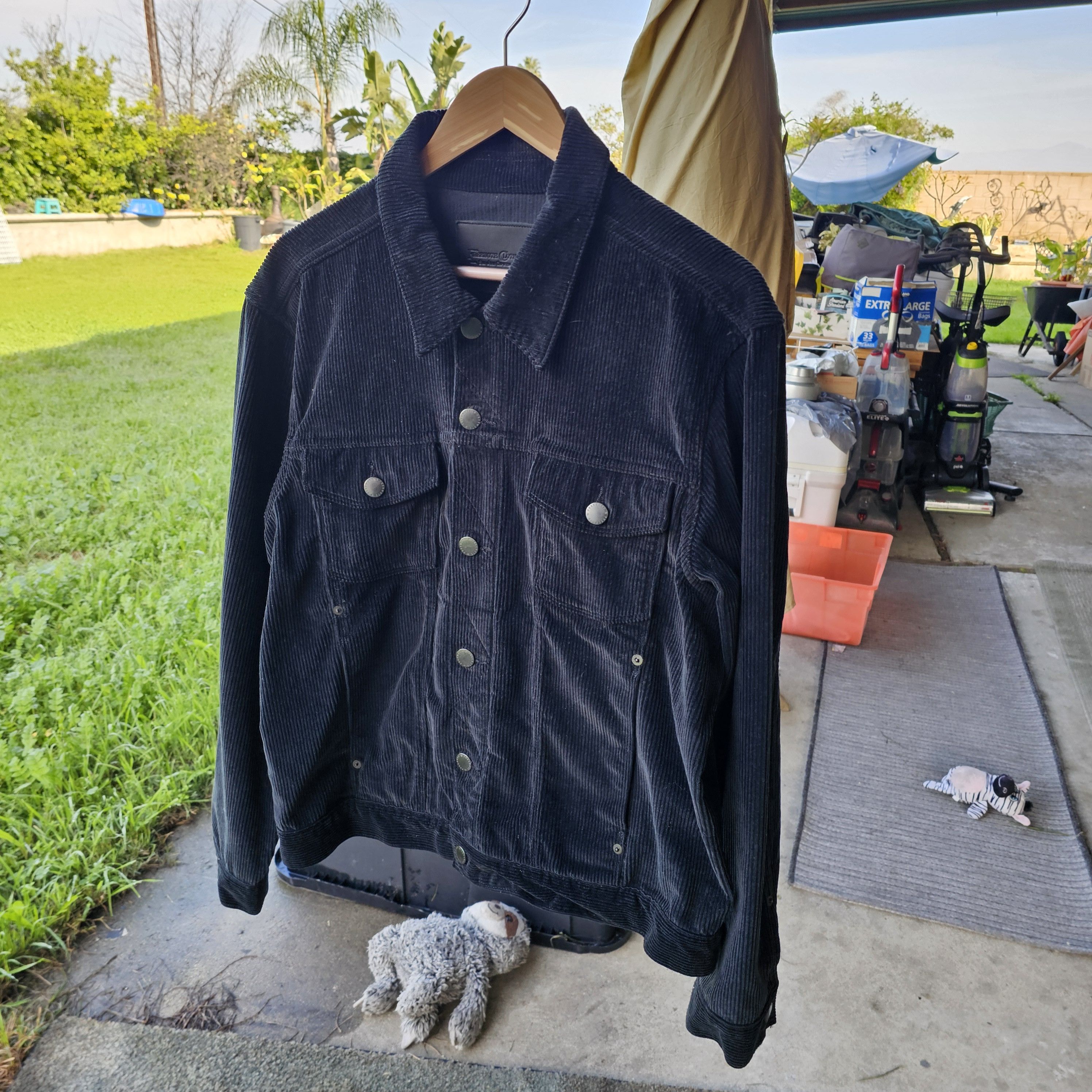 Freenote Cloth Freenote Cloth Classic Jacket Black Corduroy Cd1 XXL Size US XXL / EU 58 / 5 - 1 Thumbnail