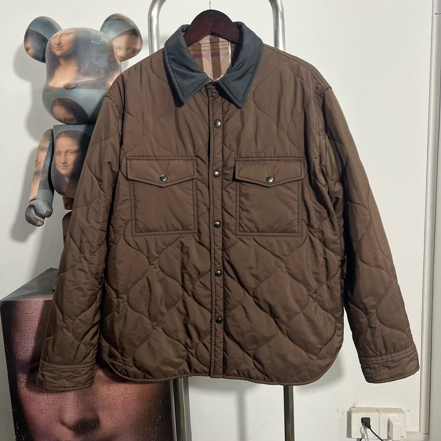 Burberry Burberry Plaid Cotton Heavy Coat l Men Size US L / EU 52-54 / 3 - 1 Thumbnail
