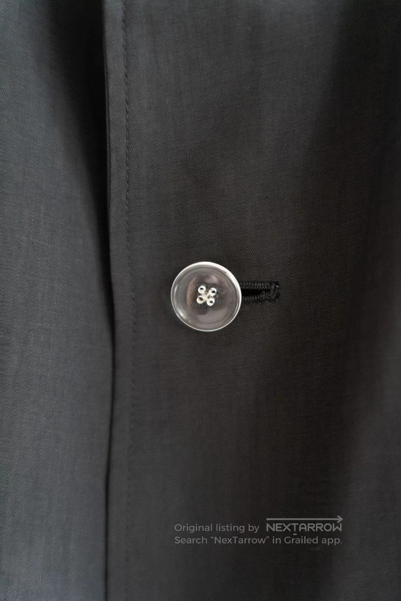 Yohji Yamamoto Yohji Yamamoto 94SS Transparent Black Jacket. Size US M / EU 48-50 / 2 - 4 Thumbnail