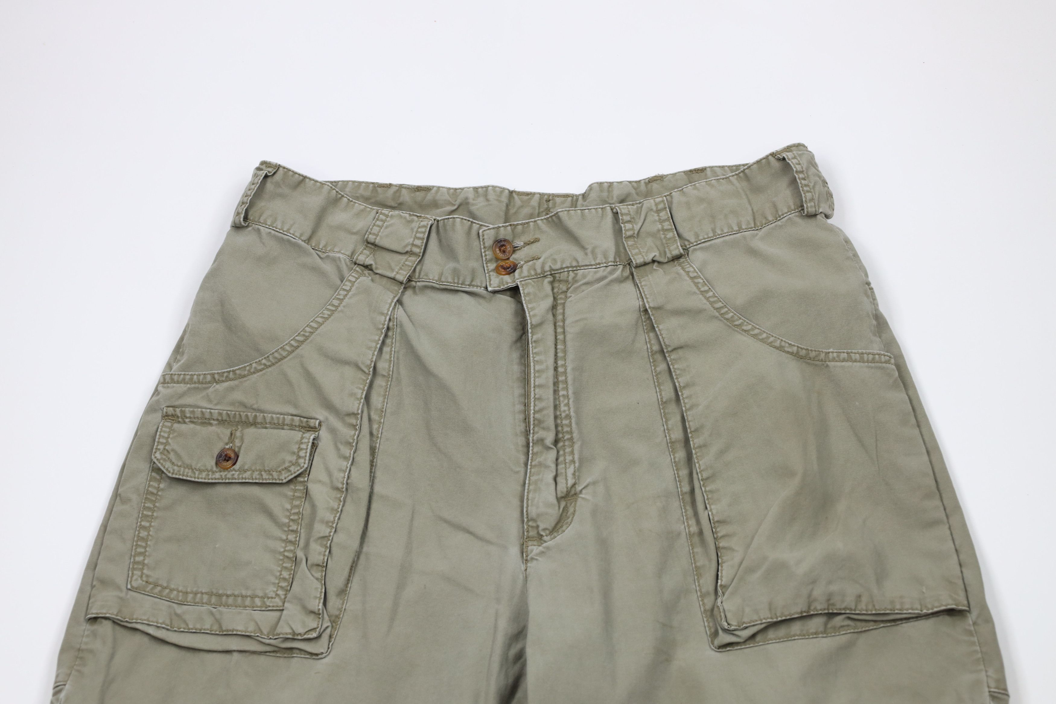Cabelas × Vintage Vintage 90s Cabelas Wide Leg Convertible Cargo Pants Shorts Size US 36 / EU 52 - 2 Thumbnail