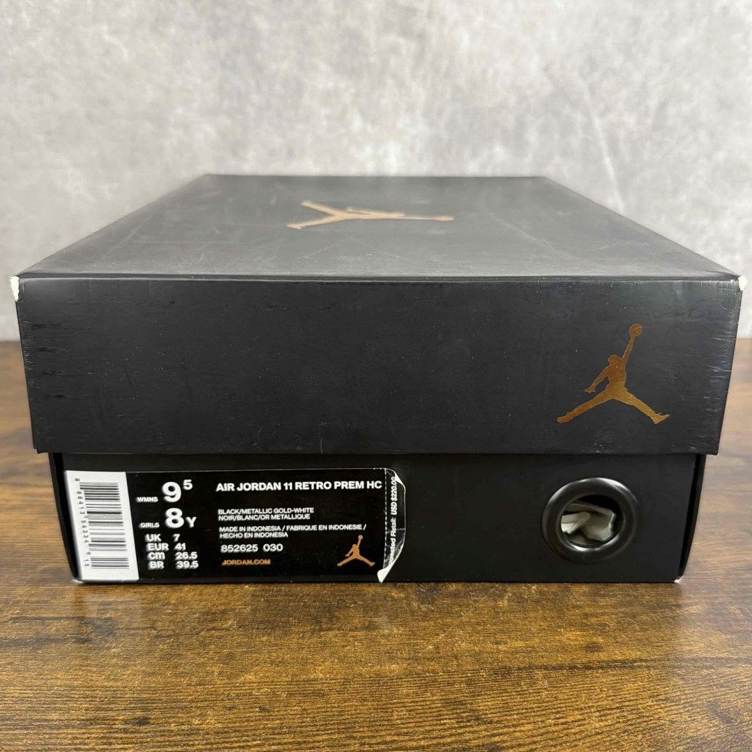 Jordan Brand Air Jordan 11 Retro Premium Mid Heiress 8Y / 9.5W 852625-030 Size US 9.5 / IT 39.5 - 9 Thumbnail