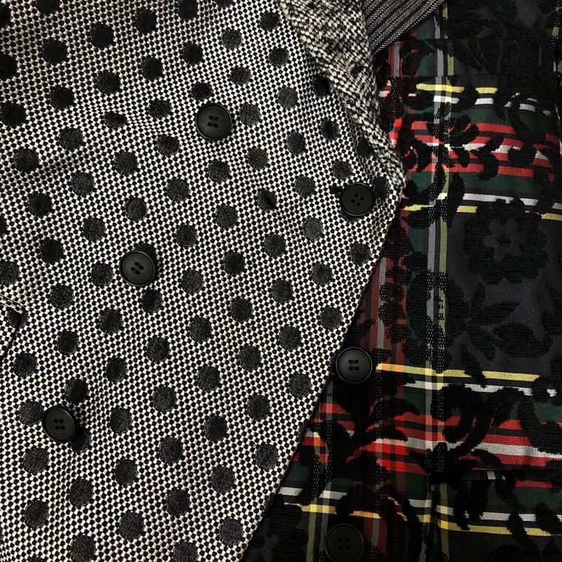 Comme des Garcons comme des garcons 12aw patchwork show coat-2506 Size US XS / EU 42 / 0 - 6 Thumbnail