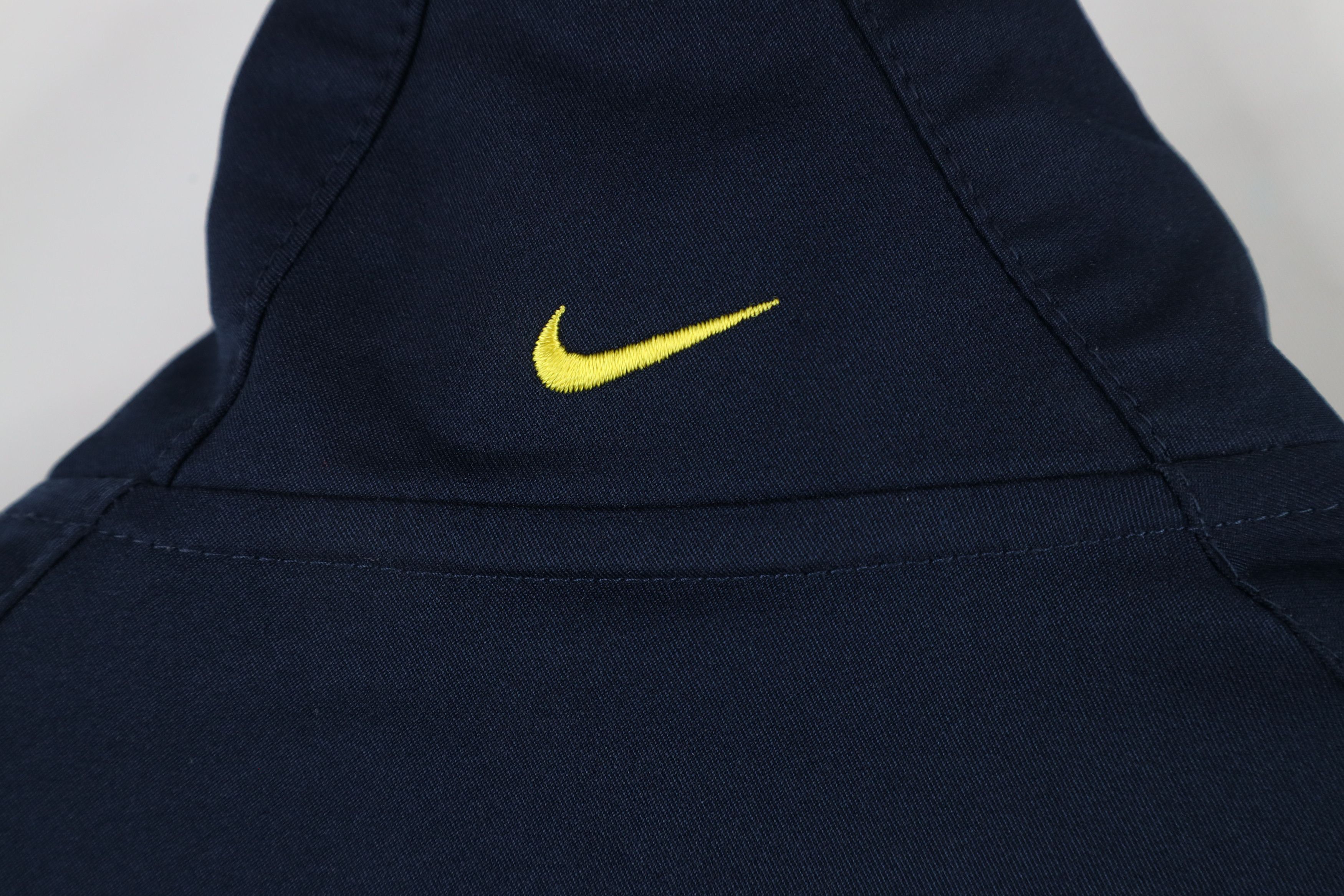 Nike × Vintage Vintage Nike Scott Mini Swoosh Striped Full Zip Jacket Blue Size XL / US 12-14 / IT 48-50 - 13 Thumbnail