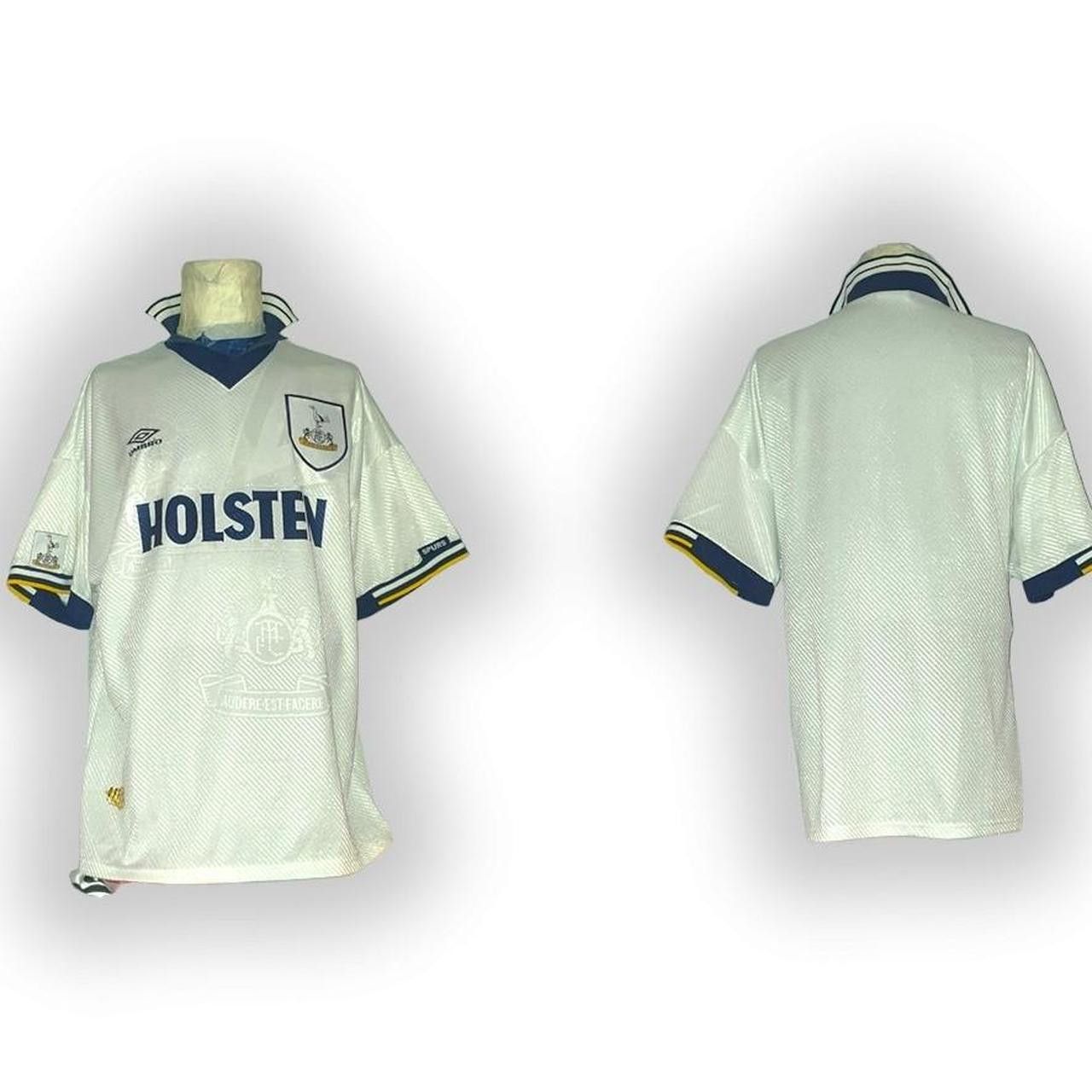 Umbro Tottenham Hotspur Spurs UK 1993 1994 1995 Home Shirt Jersey Size US XL / EU 56 / 4 - 2 Thumbnail