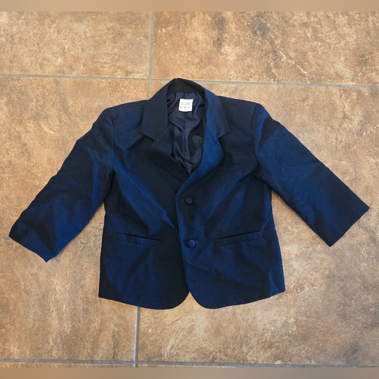 Other Dark Navy Formalwear Suit Blazer Size ONE SIZE - 1 Thumbnail