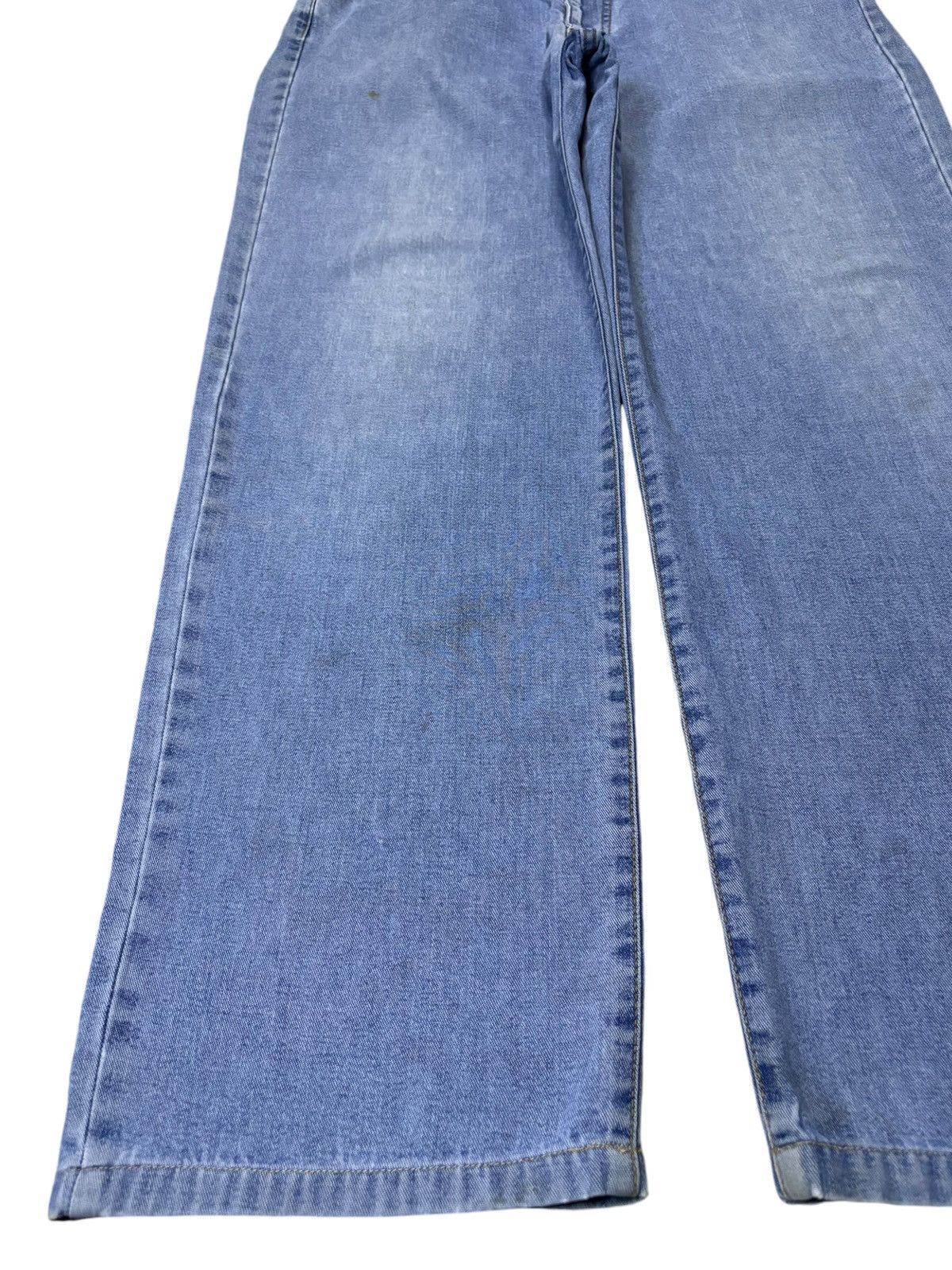 Japanese Brand × Uniqlo Vintage Japanese Uniqlo Blue Wash Baggy Jeans Size US 31 - 6 Thumbnail
