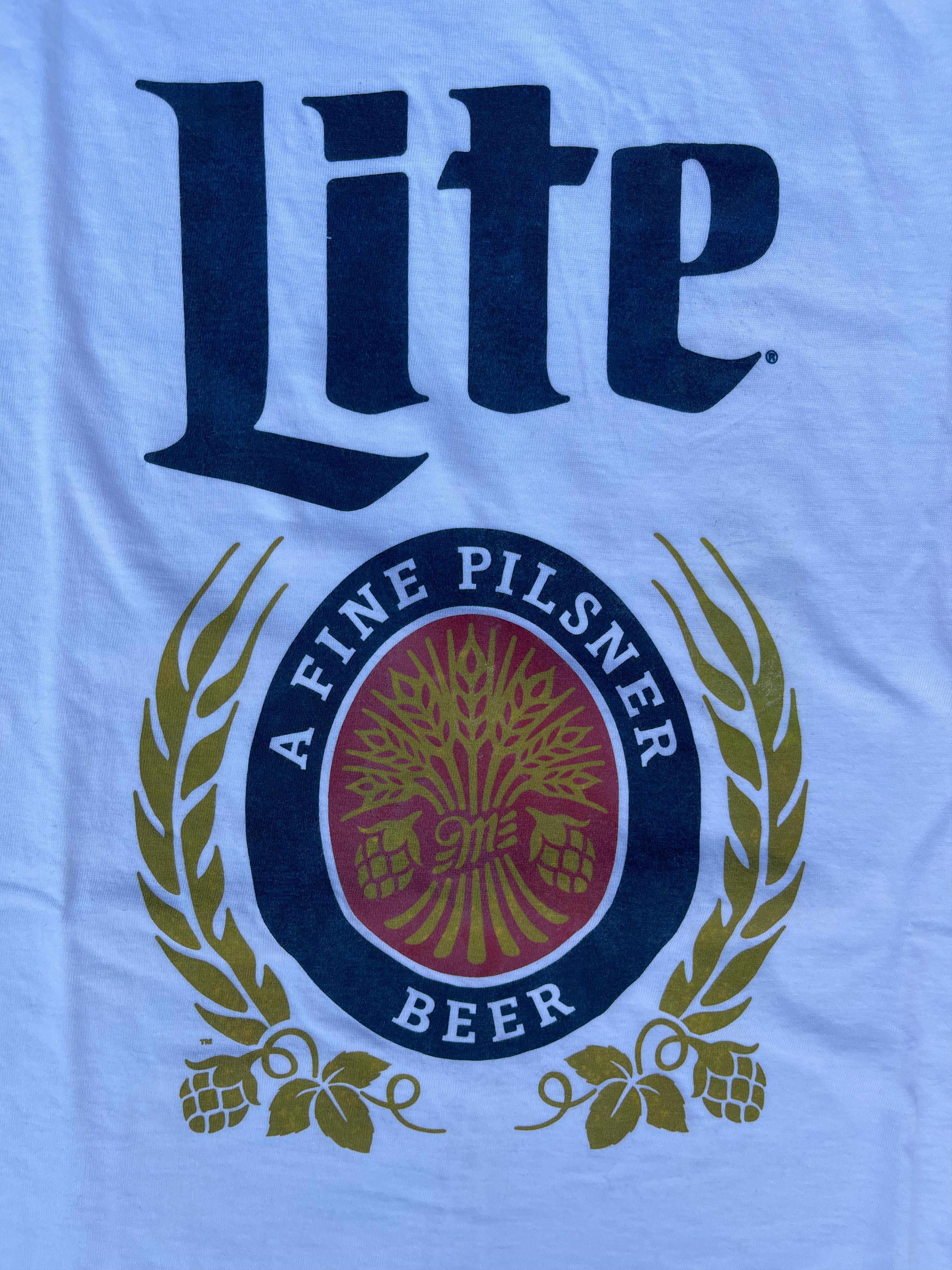 Other Beer Miller Lite T-Shirt Size L Size US L / EU 52-54 / 3 - 2 Thumbnail