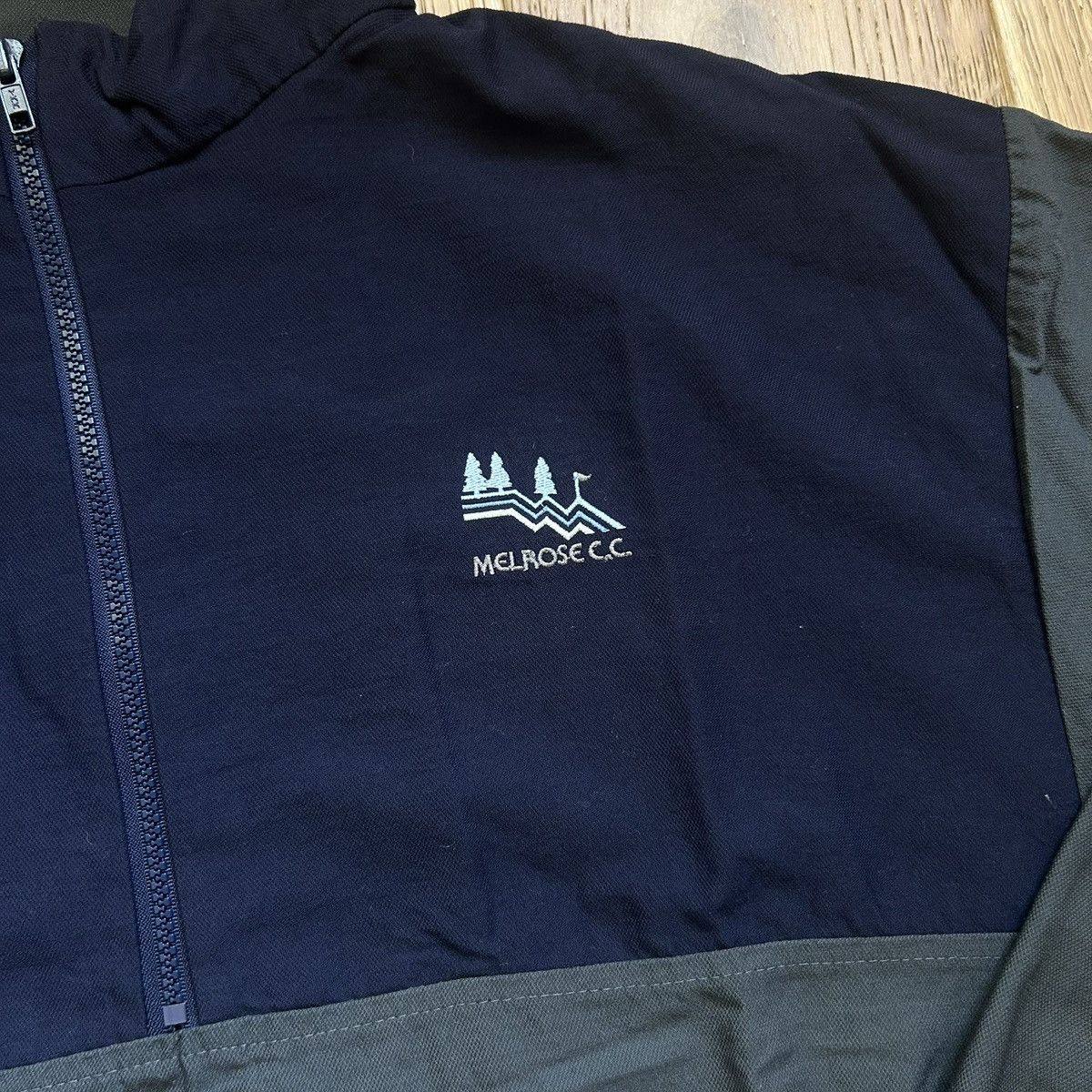 Other Vintage Melrose Country Club 1/2 Zip Jacket Size US L / EU 52-54 / 3 - 3 Thumbnail