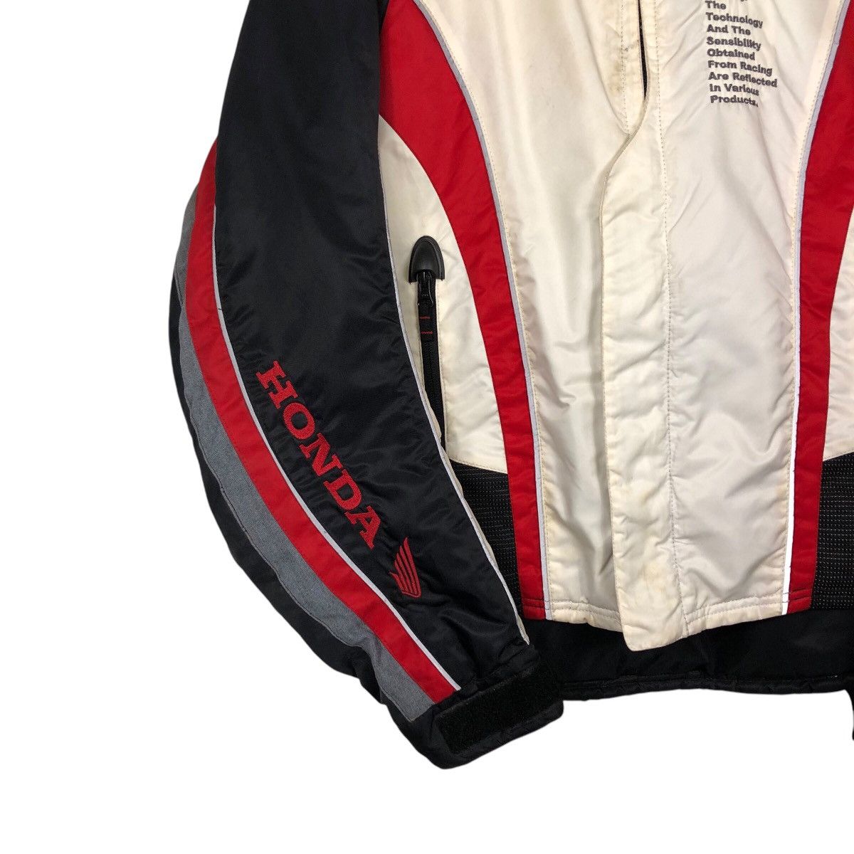 Vintage 📌Vintage Racing Jacket Motorcycle Honda Big Logo Spell Out Size US L / EU 52-54 / 3 - 5 Thumbnail