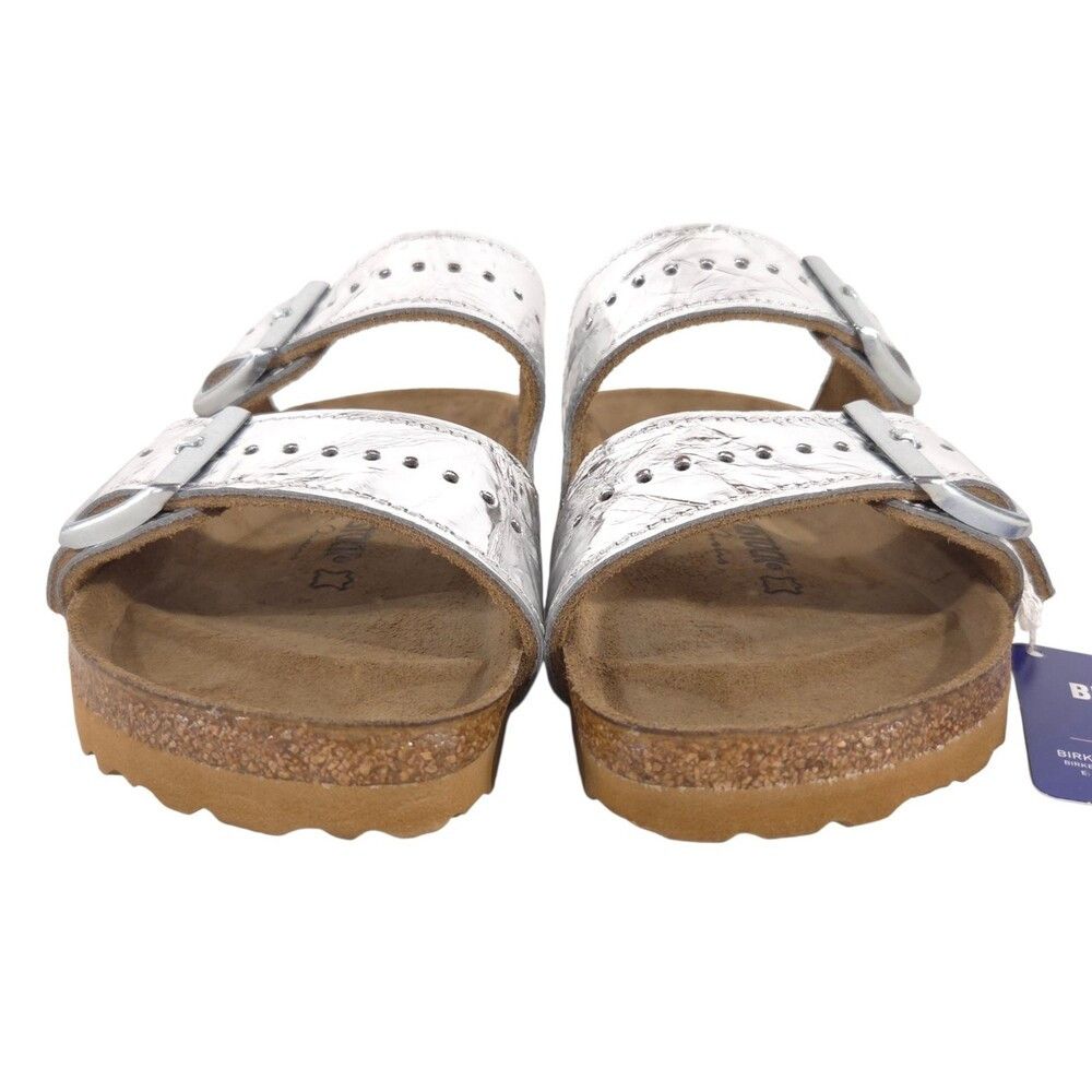 Birkenstock × Rick Owens Birkenstock x Rick Owens Metallic Arizona Sandals US 4 EU 35 Size US 4 / IT 34 - 3 Thumbnail