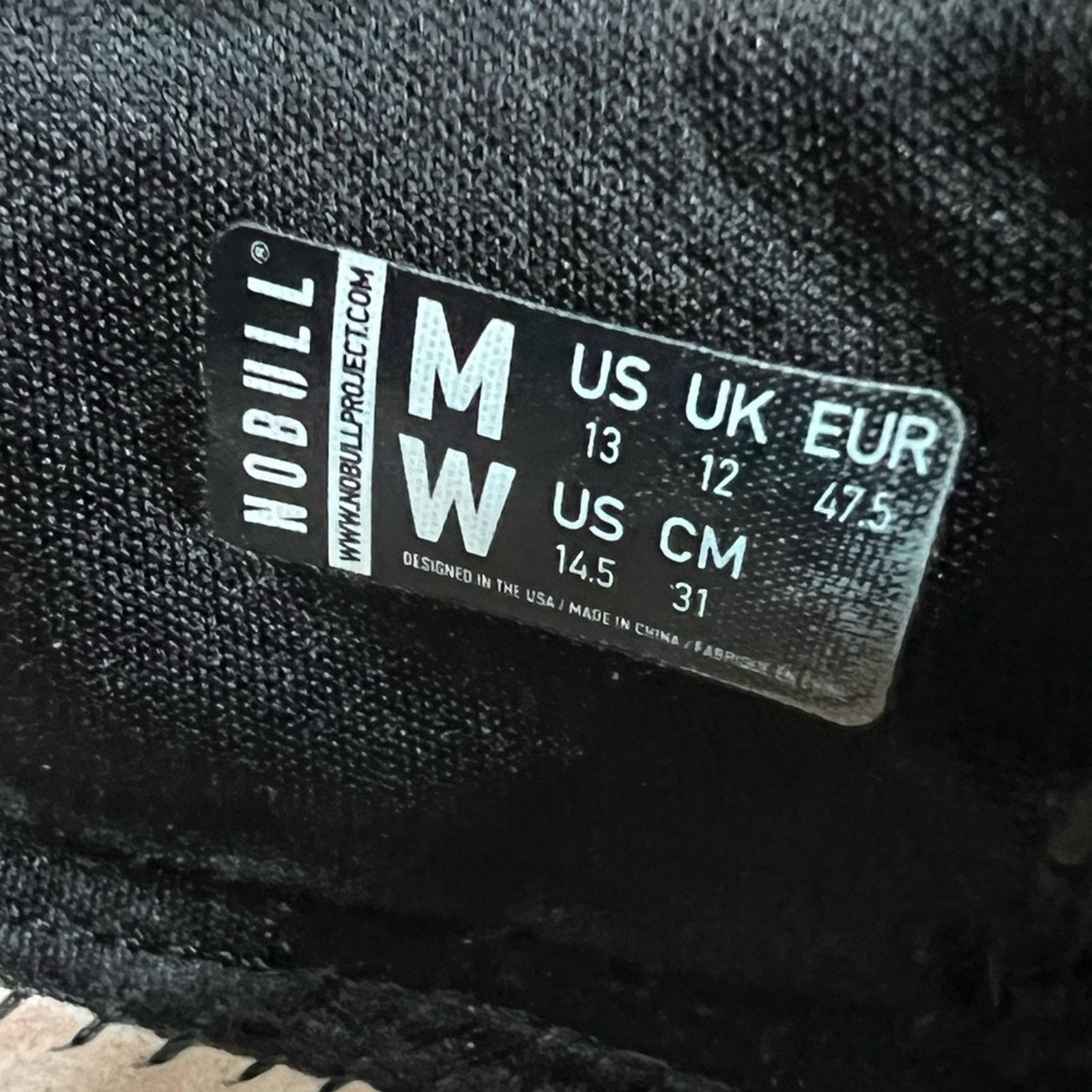 Other NOBULL Allday Ripstop Black Gum Running Shies Men’s Size 13 Size US 13 / EU 46 - 10 Thumbnail