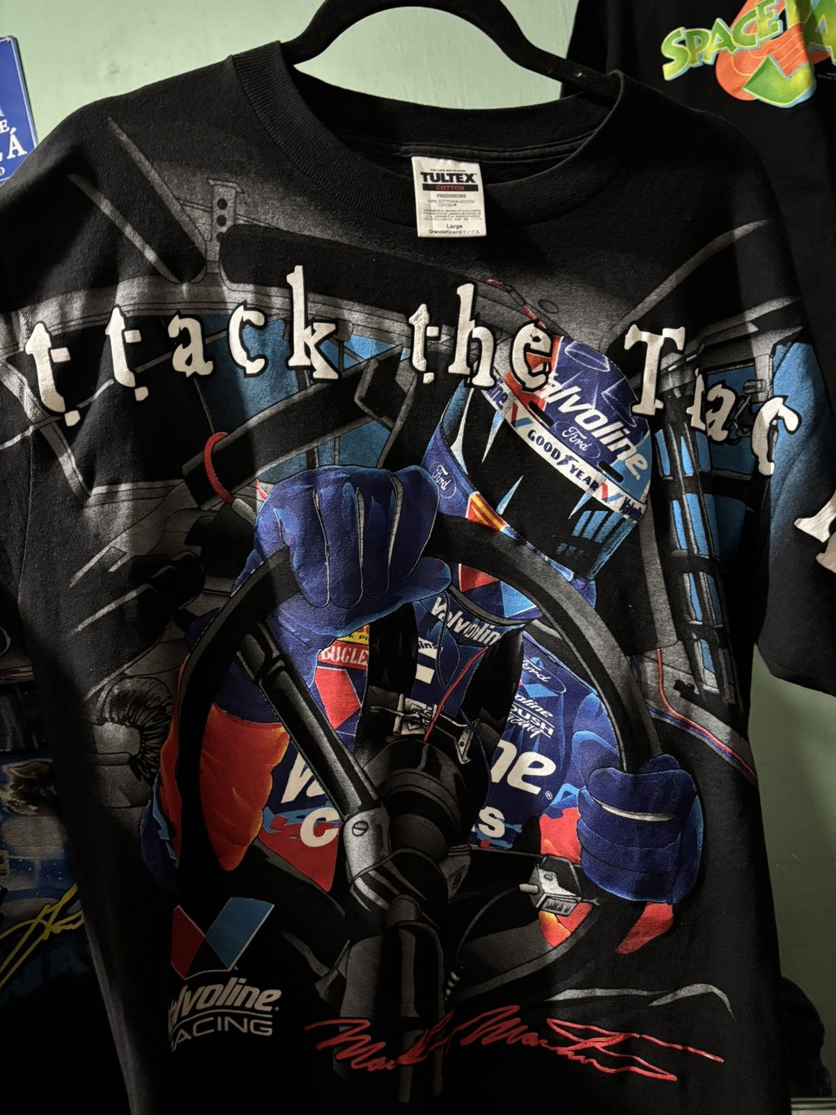 NASCAR × Vintage Attack the track! Vintage Nascar Mark Martin #6 Size US L / EU 52-54 / 3 - 2 Thumbnail