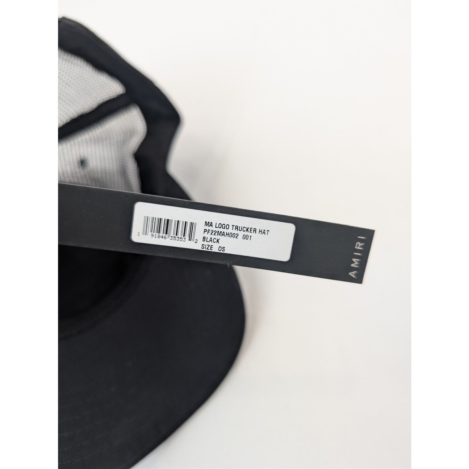 Amiri o1rshd1 Q:16 / Size: OS / MA Logo Trucker Cap / Hat in Black Size ONE SIZE - 16 Thumbnail