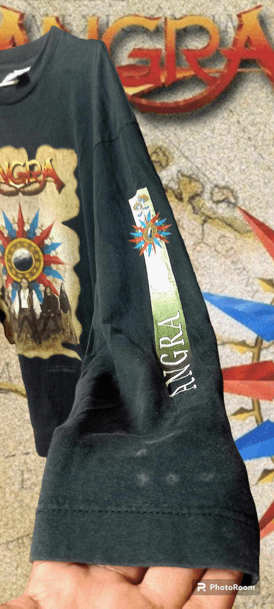 Band Tees Vintage Angra - Holy World Tour 96/97 Size US XL / EU 56 / 4 - 5 Thumbnail
