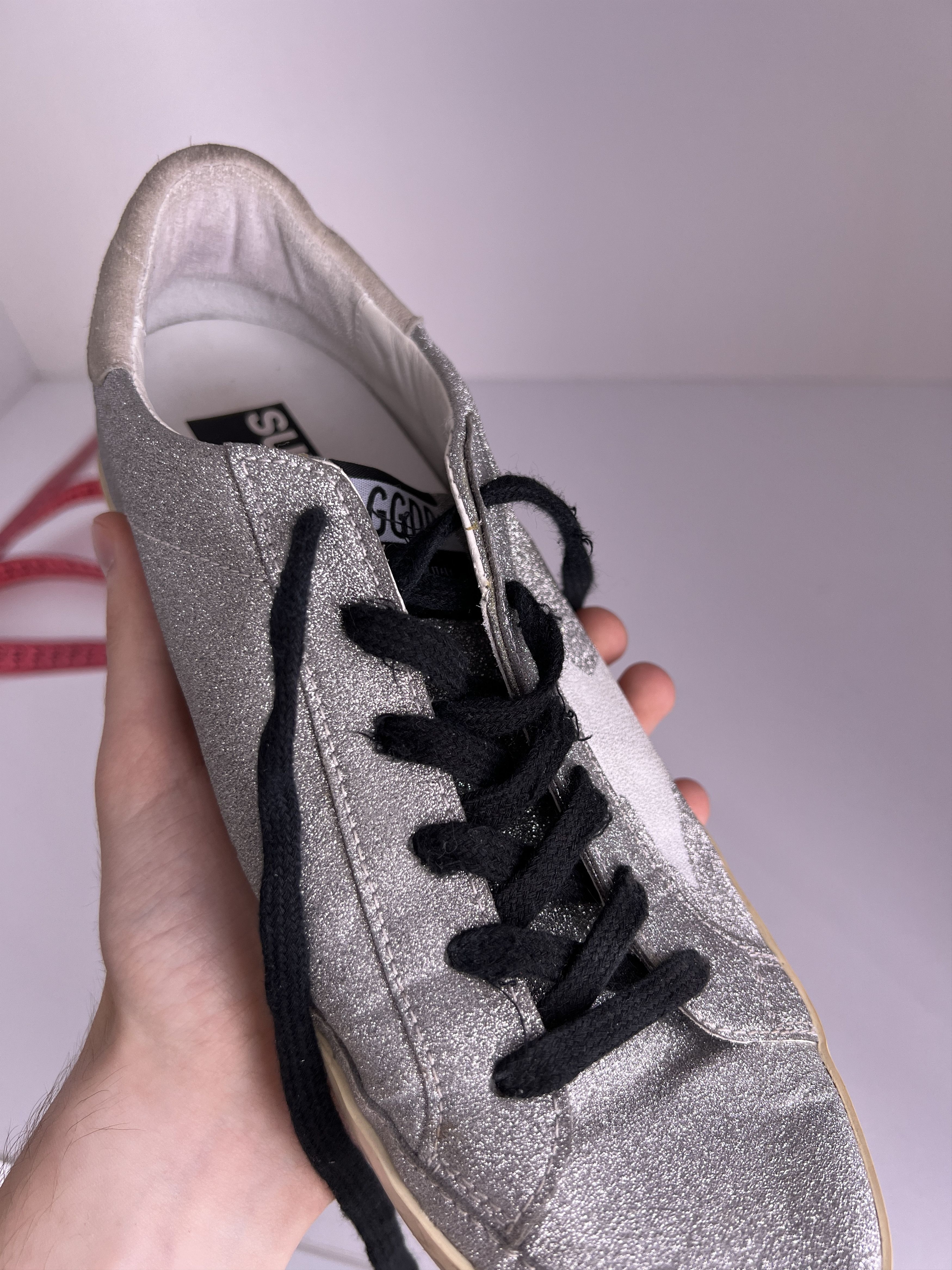 Golden Goose × Vintage Vintage GOLDEN GOOSE Superstar Sneakers Size US 7 / EU 40 - 22 Thumbnail