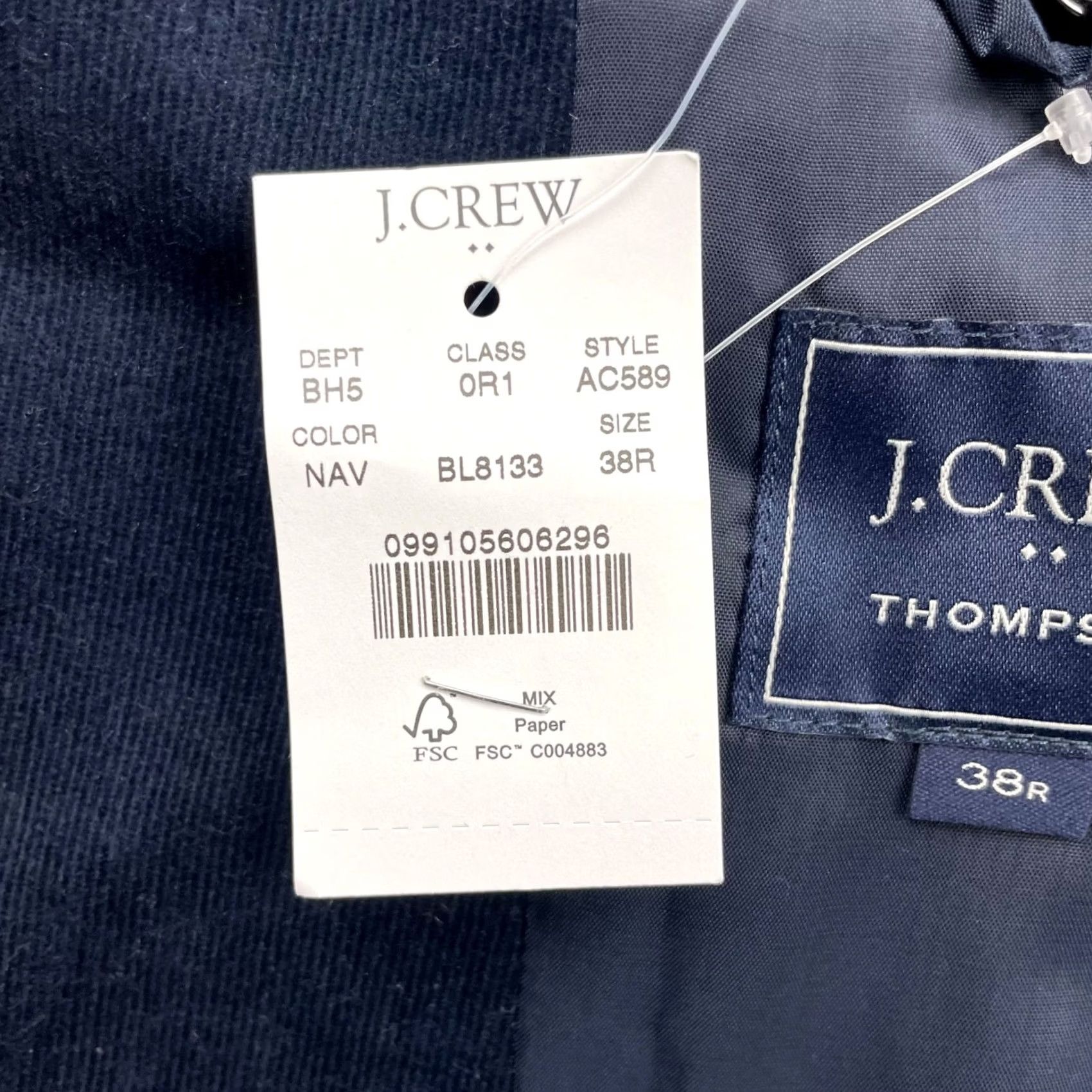 J.Crew VINTAGE? (No) J.CREW Blazer Shirt? Size 38R - 7 Thumbnail