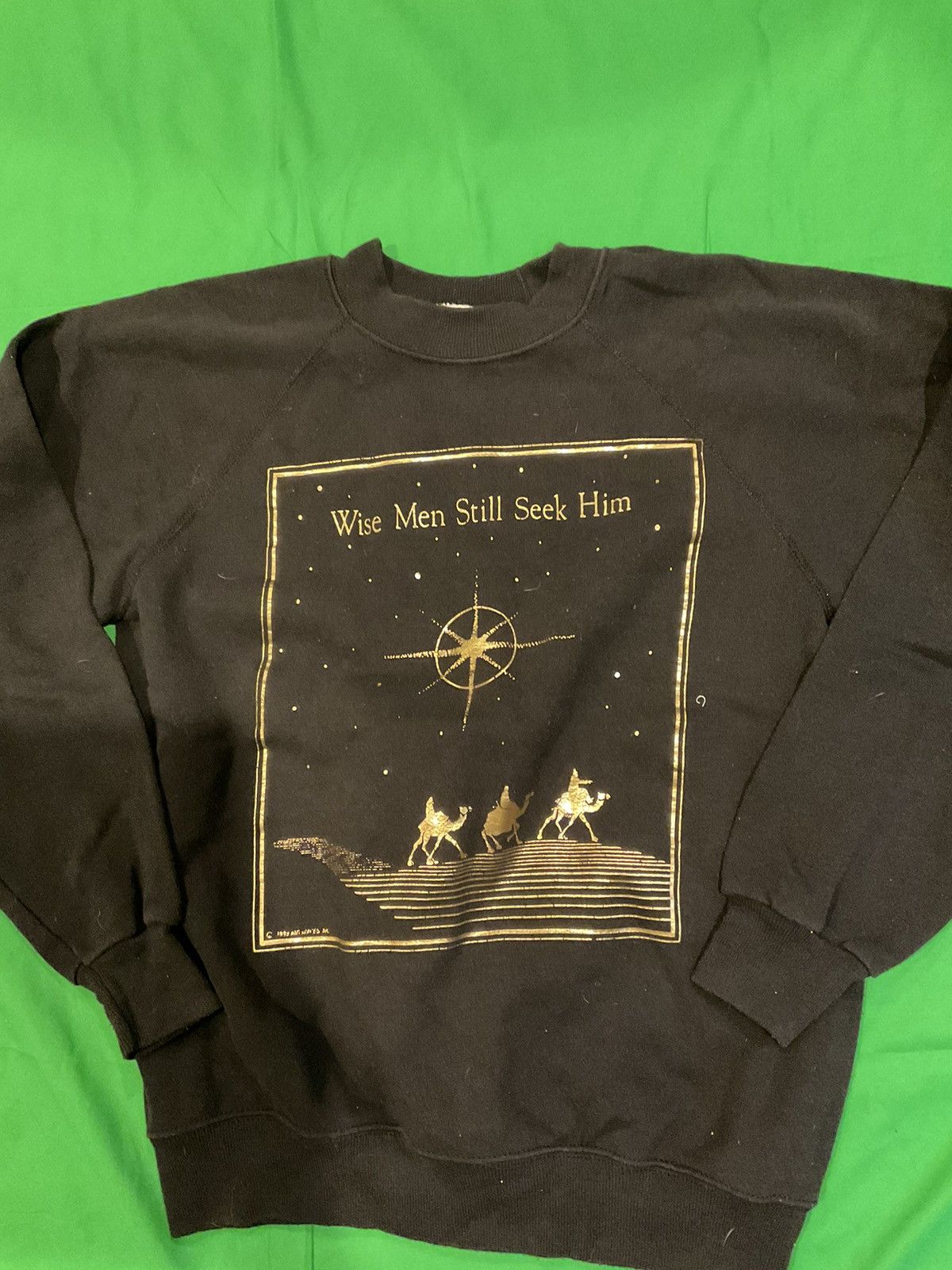 Designer × Vintage Vintage Religious Jesus Crewneck Size US M / EU 48-50 / 2 - 1 Thumbnail