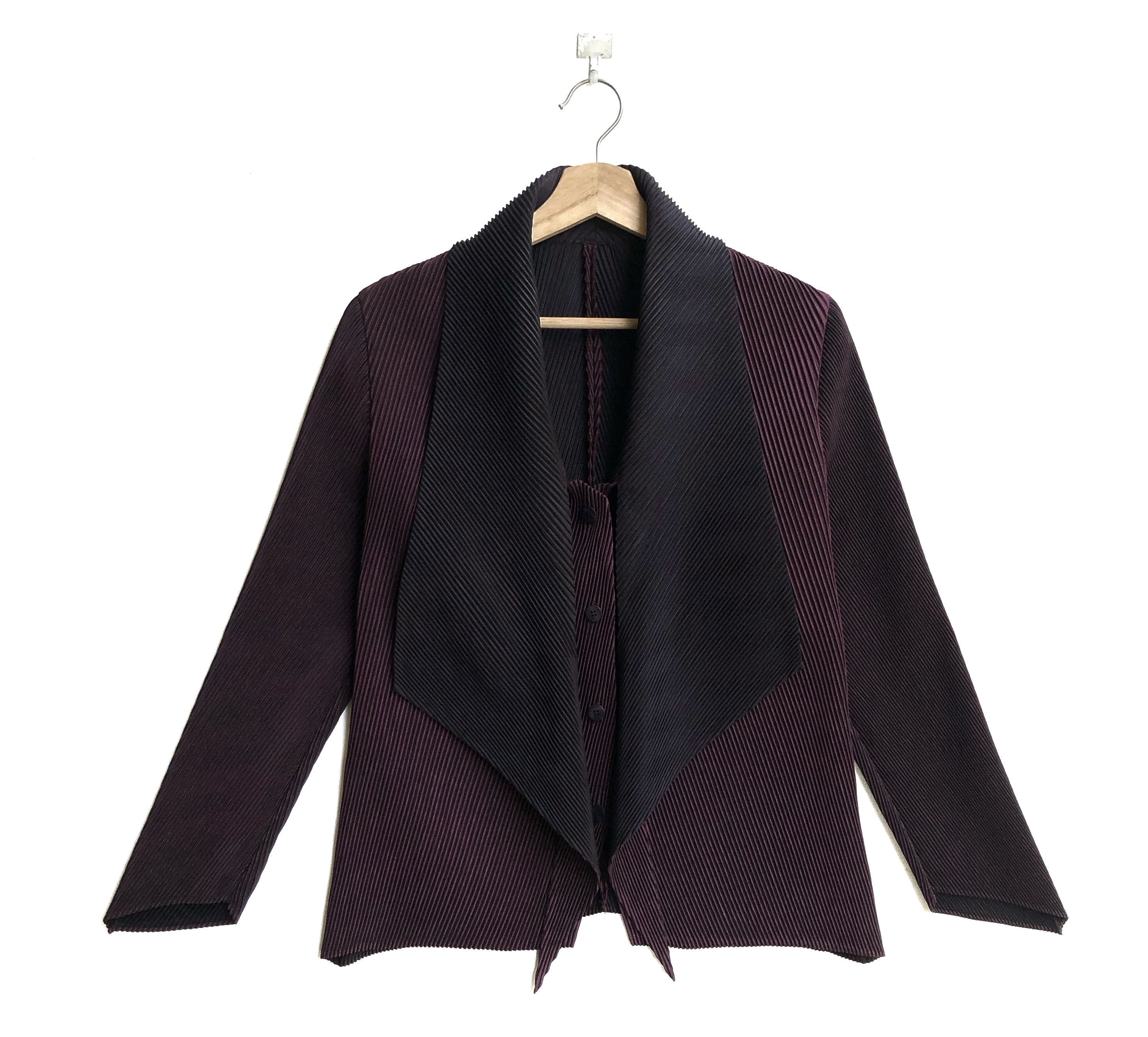 RARE🔥A/W2015 DRACULA DRAPE PLEATS LIGHT CARDIGAN JACKET