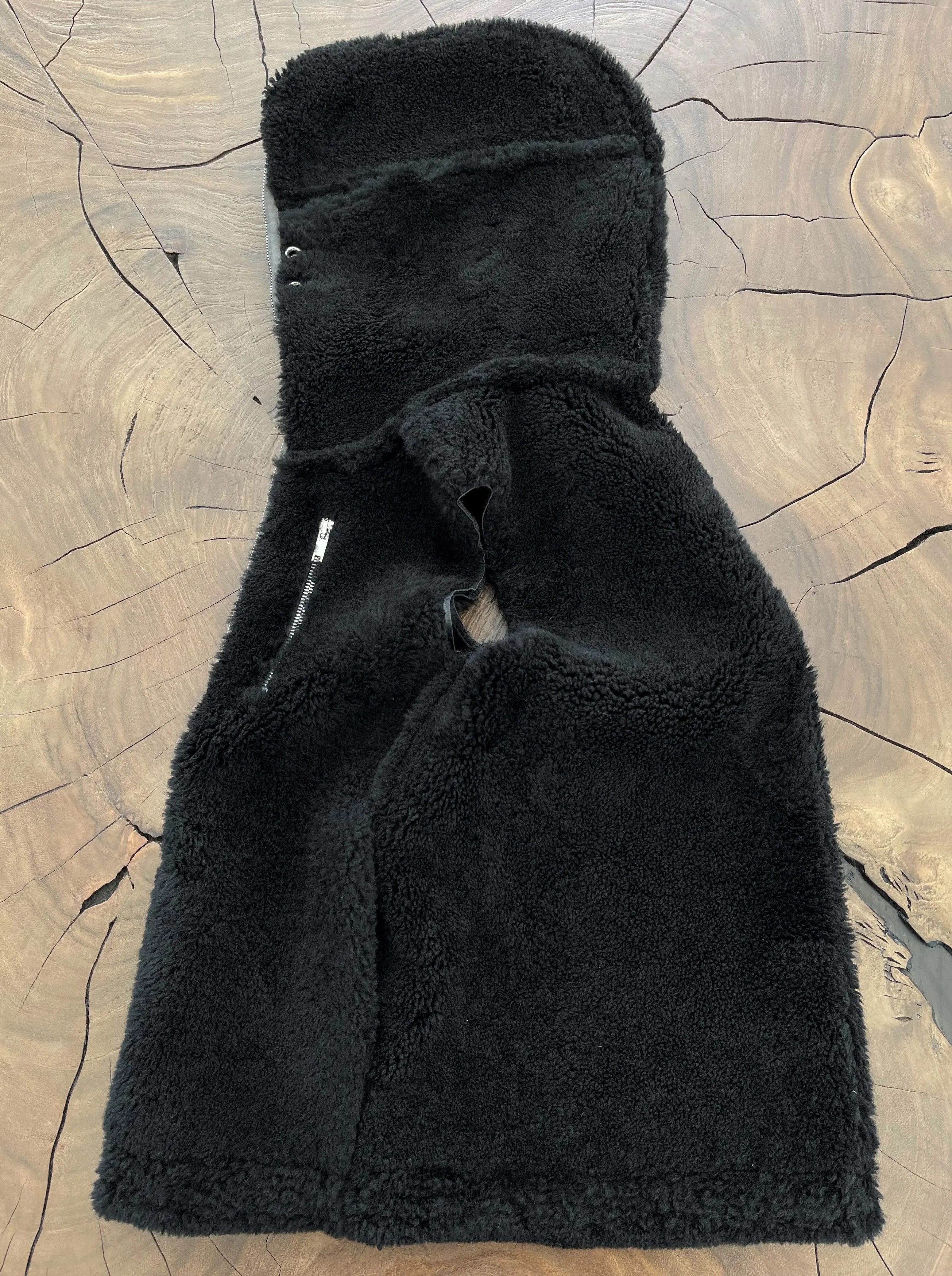 Rick Owens EU46 Lamb Shearling Runway Gimp Leather Vest FW22 Strobe Size US S / EU 44-46 / 1 - 4 Thumbnail