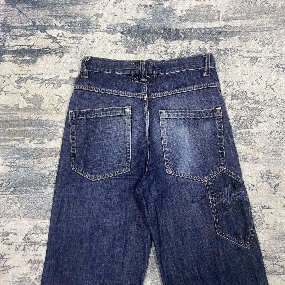 Billabong × Japanese Brand Vintage Billabong Baggy Distressed Denim Size US 27 - 7 Thumbnail