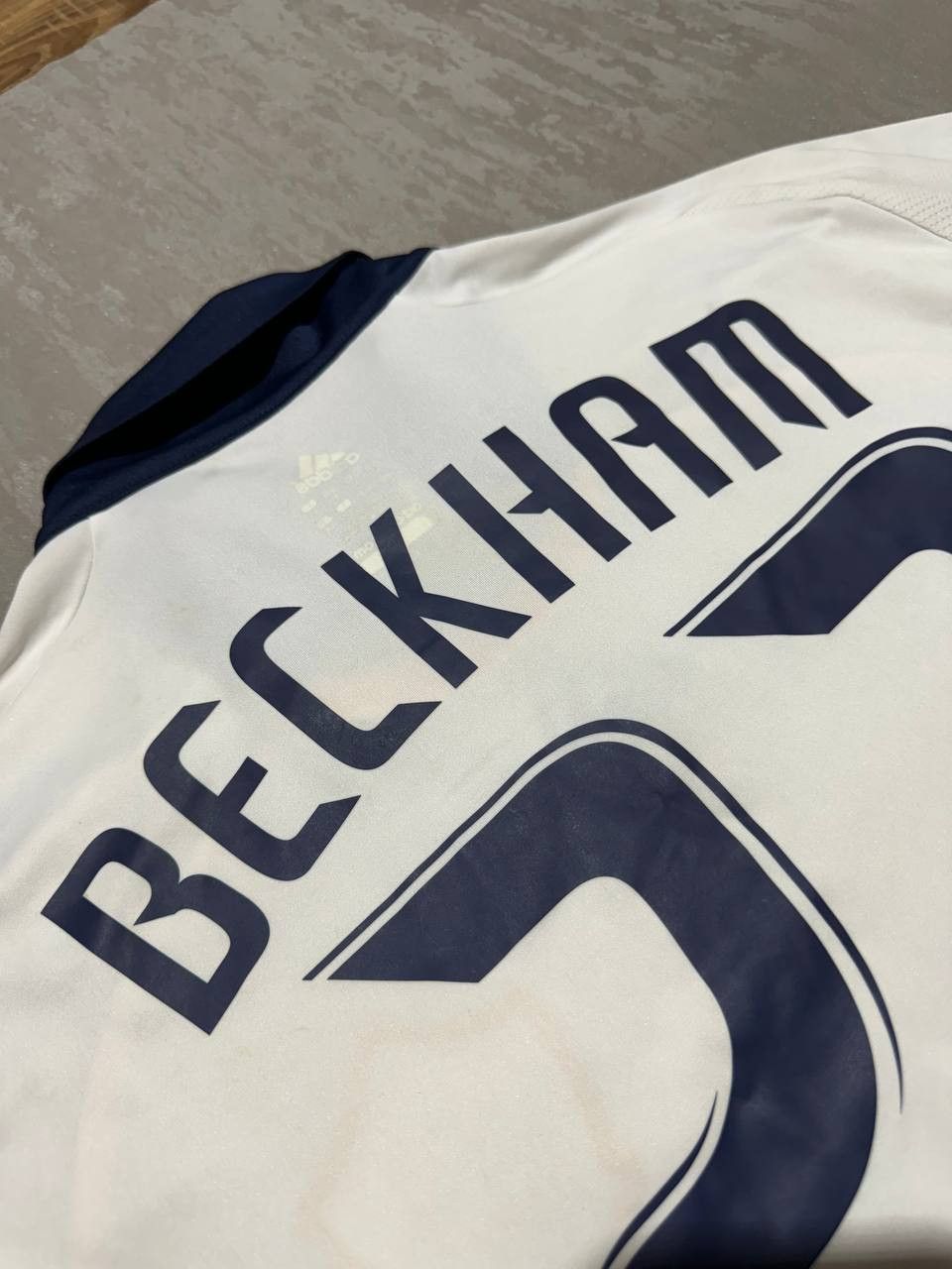Adidas Adidas LA Galaxy Home Shirt 2008/09 (L) Beckham 23 Size US L / EU 52-54 / 3 - 18 Thumbnail