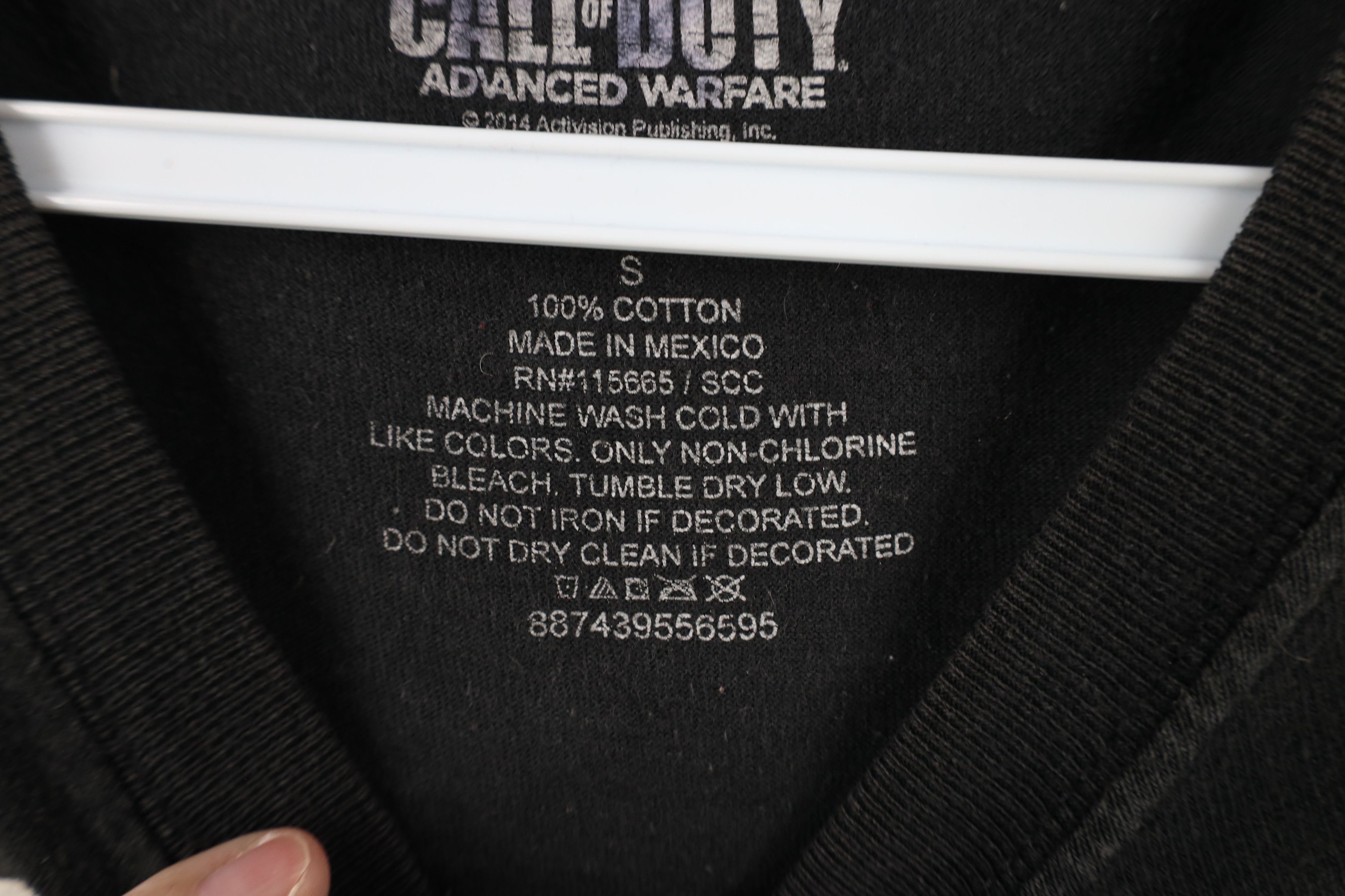 Vintage Vintage Y2K Call of Duty Advanced Warfare Gamer T-Shirt Size US S / EU 44-46 / 1 - 7 Thumbnail