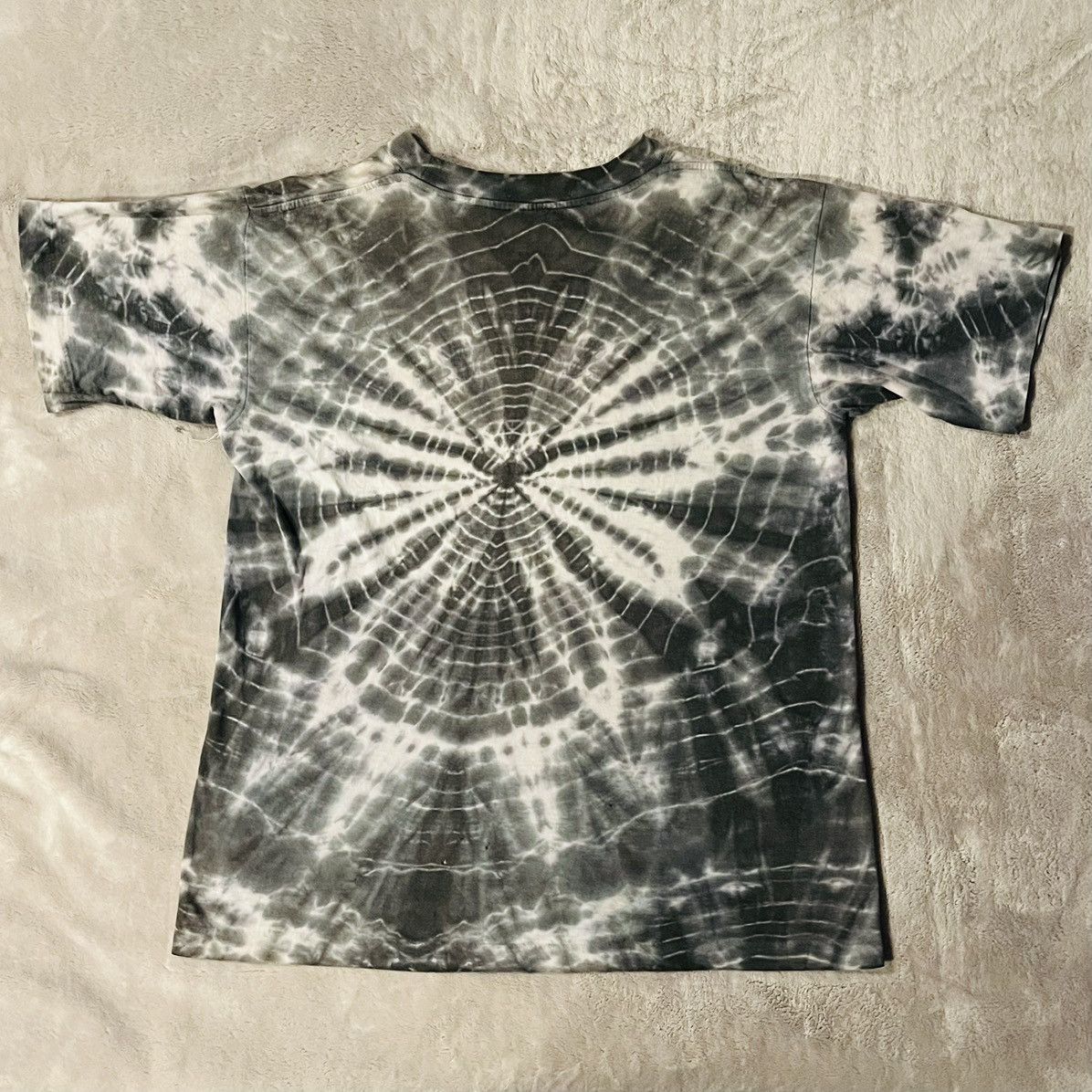 Brockum Vintage 1989 Guns N’ Roses Symmetria Tie-Dye Grey Shirt M Size US M / EU 48-50 / 2 - 2 Thumbnail