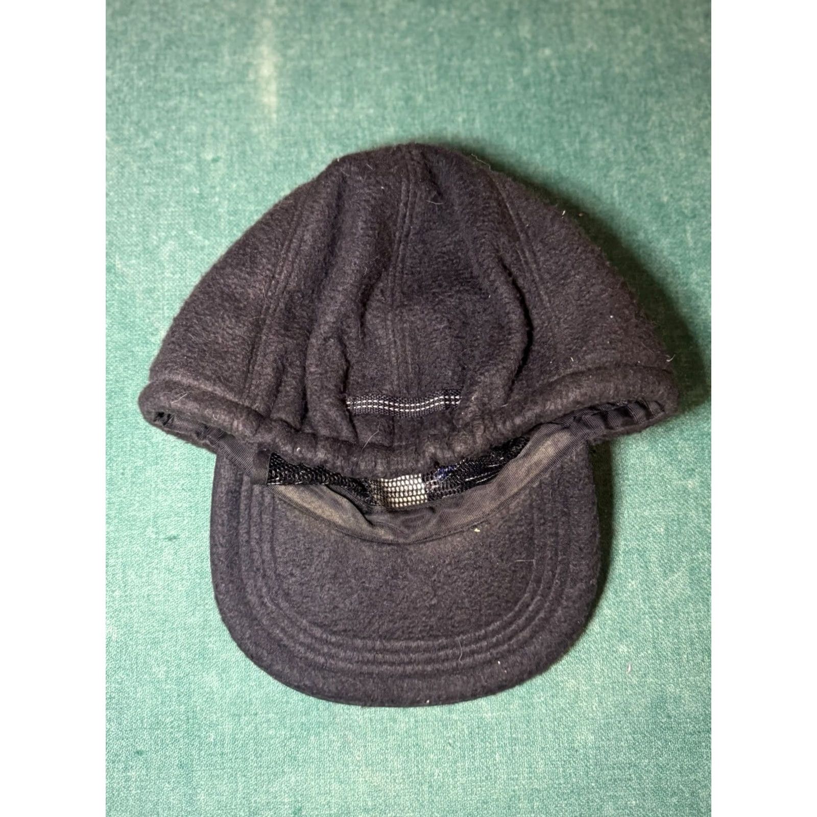 Obermeyer VINTAGE Obermeyer Hat Mens One Size Black Ski Snow Skiwear Fleece Cap Adult 90s Size US M / EU 48-50 / 2 - 2 Thumbnail