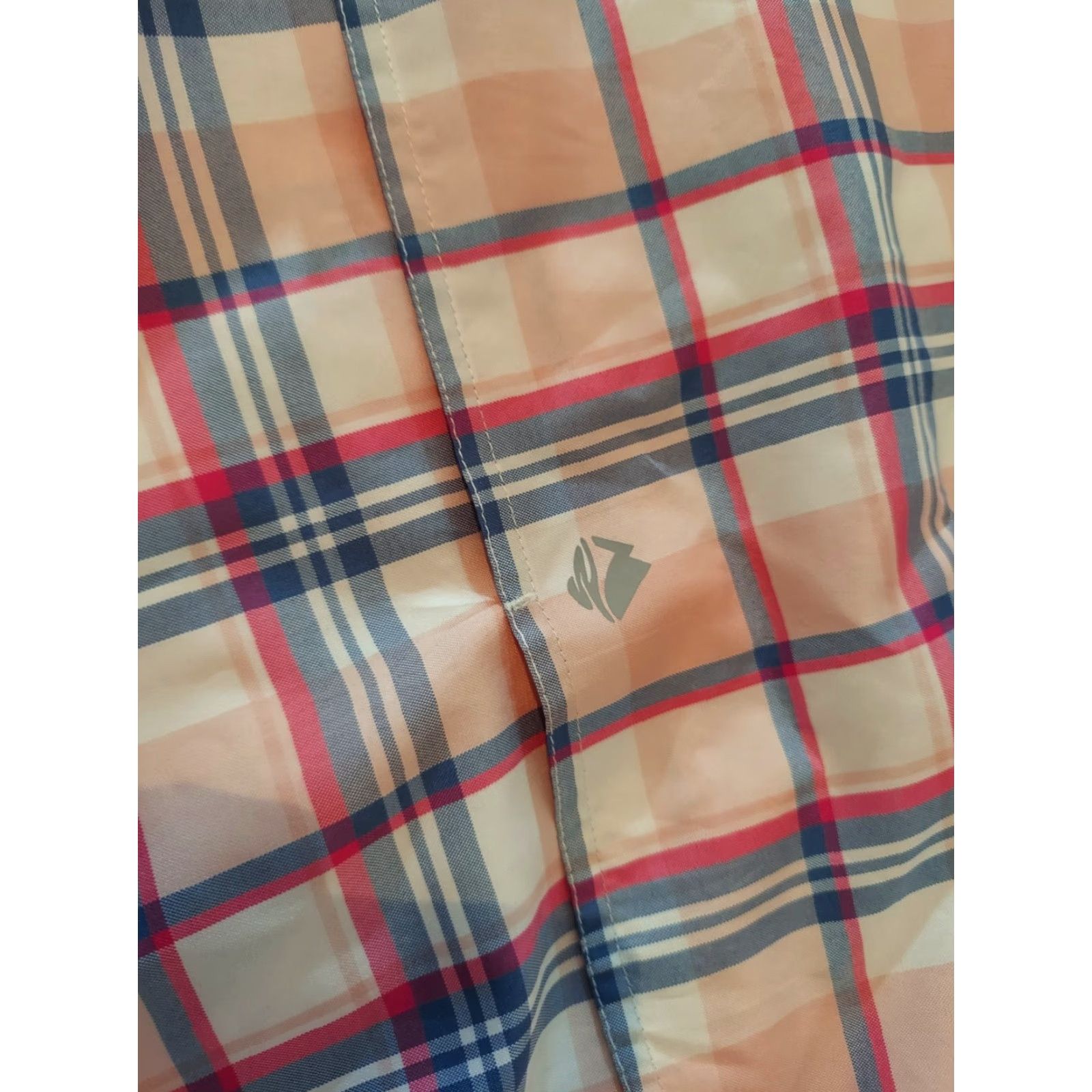 Vintage Womens Ocean & Coast Plaid Dress Shirt L Large Pink Button-Up Outdoor Cotton Size L / US 10 / IT 46 - 6 Thumbnail