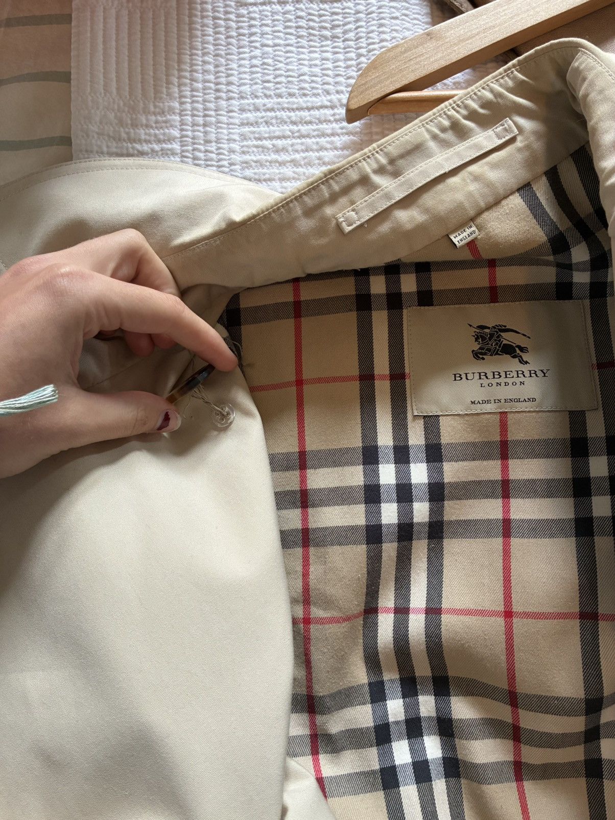 Burberry Burberry beige coat Size M / US 6-8 / IT 42-44 - 4 Thumbnail