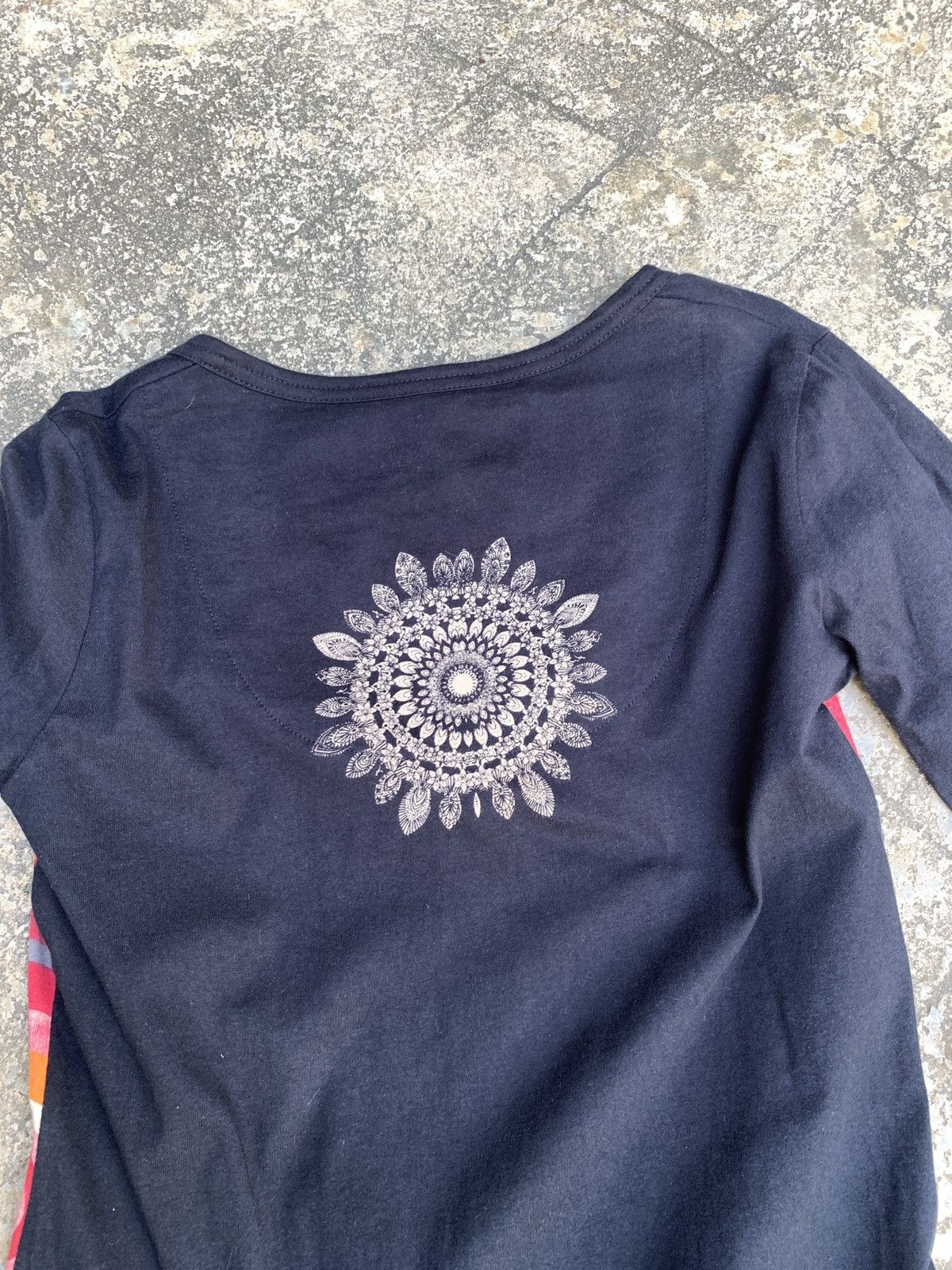 Designer × Desigual Desigual Graphic Dressy Top Size M / US 6-8 / IT 42-44 - 6 Thumbnail